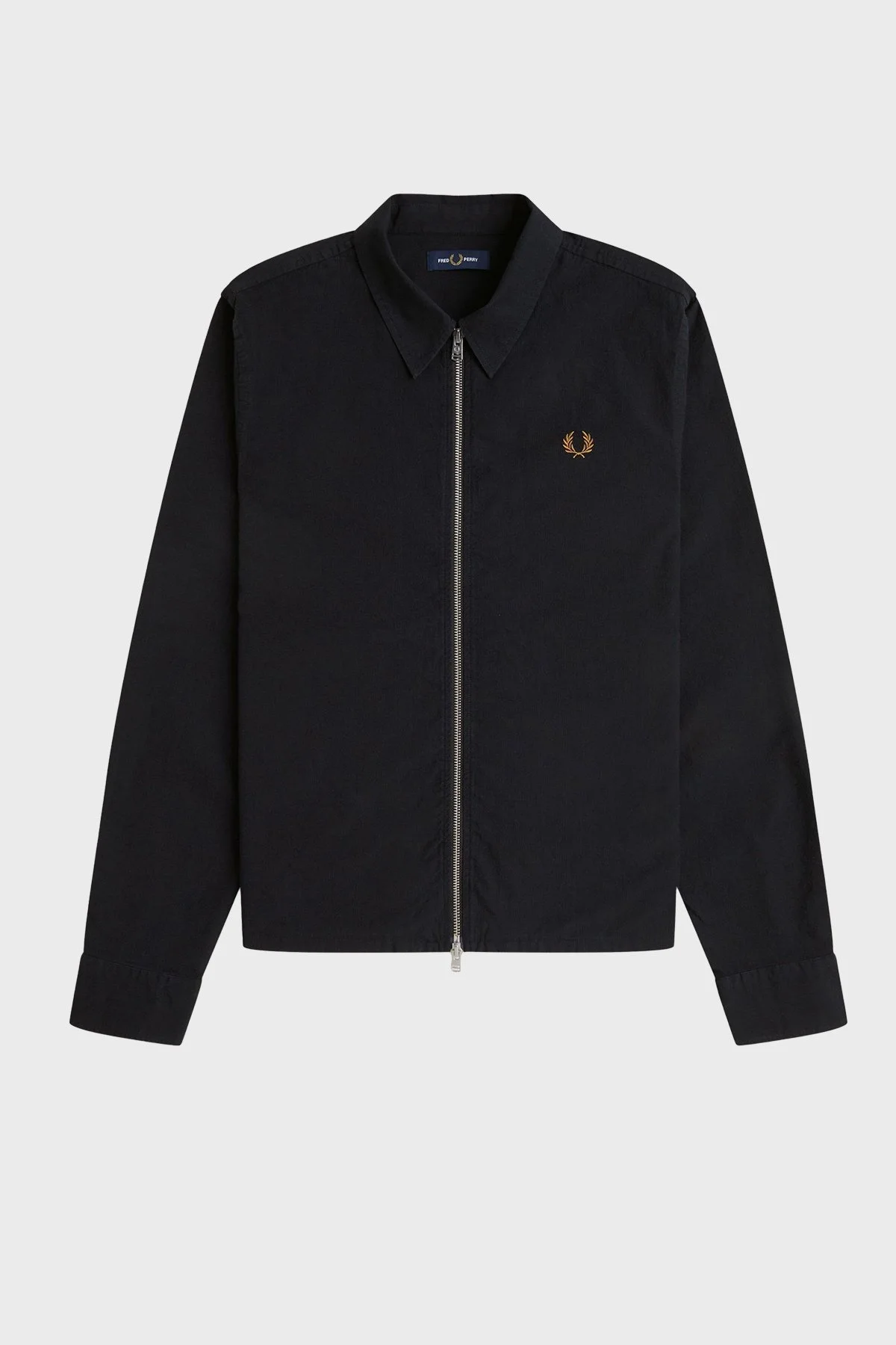 Fred Perry Logolu Regular Fit Klasik Yaka Mevsimlik Erkek Mont M2428 102 SİYAH - 6