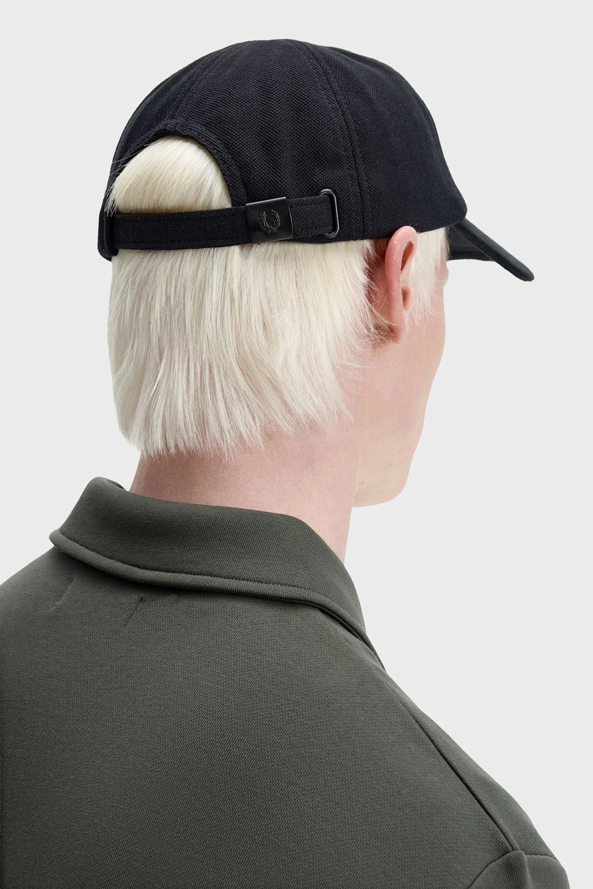 Fred Perry Pamuklu Logolu Unisex Şapka HW2295 843 SİYAH - 5