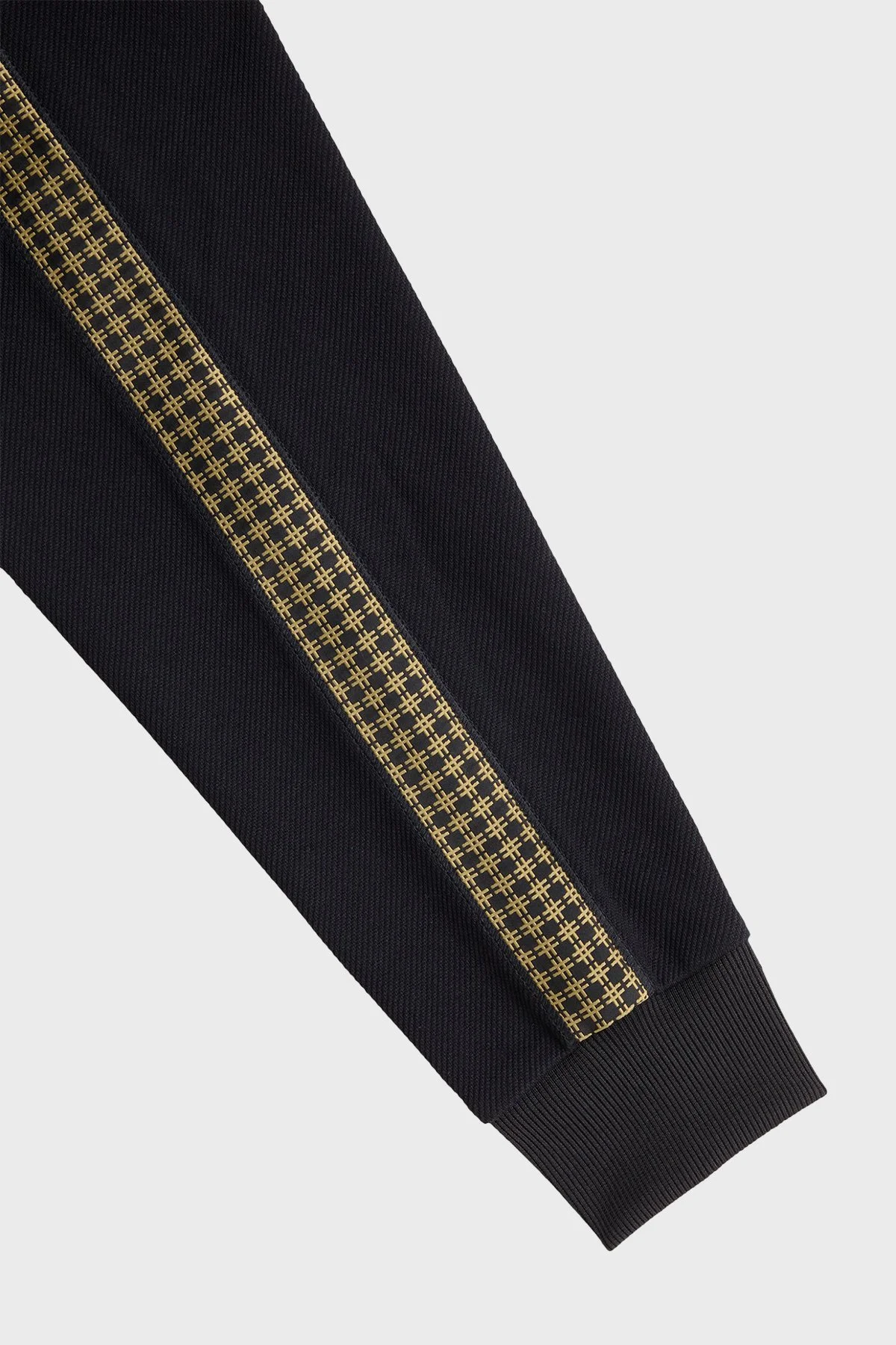 Fred Perry Pamuklu Regular Fit Fermuarlı Erkek Eşofman Üstü J2302 102 SİYAH - 7