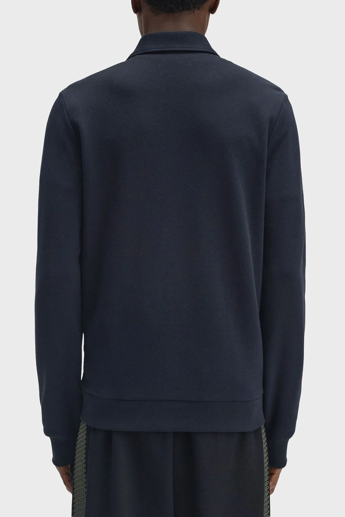 Fred Perry Pamuklu Regular Fit Klasik Yaka Fermuarlı Erkek Sweat J1328 608 KOYU MAVİ - 2