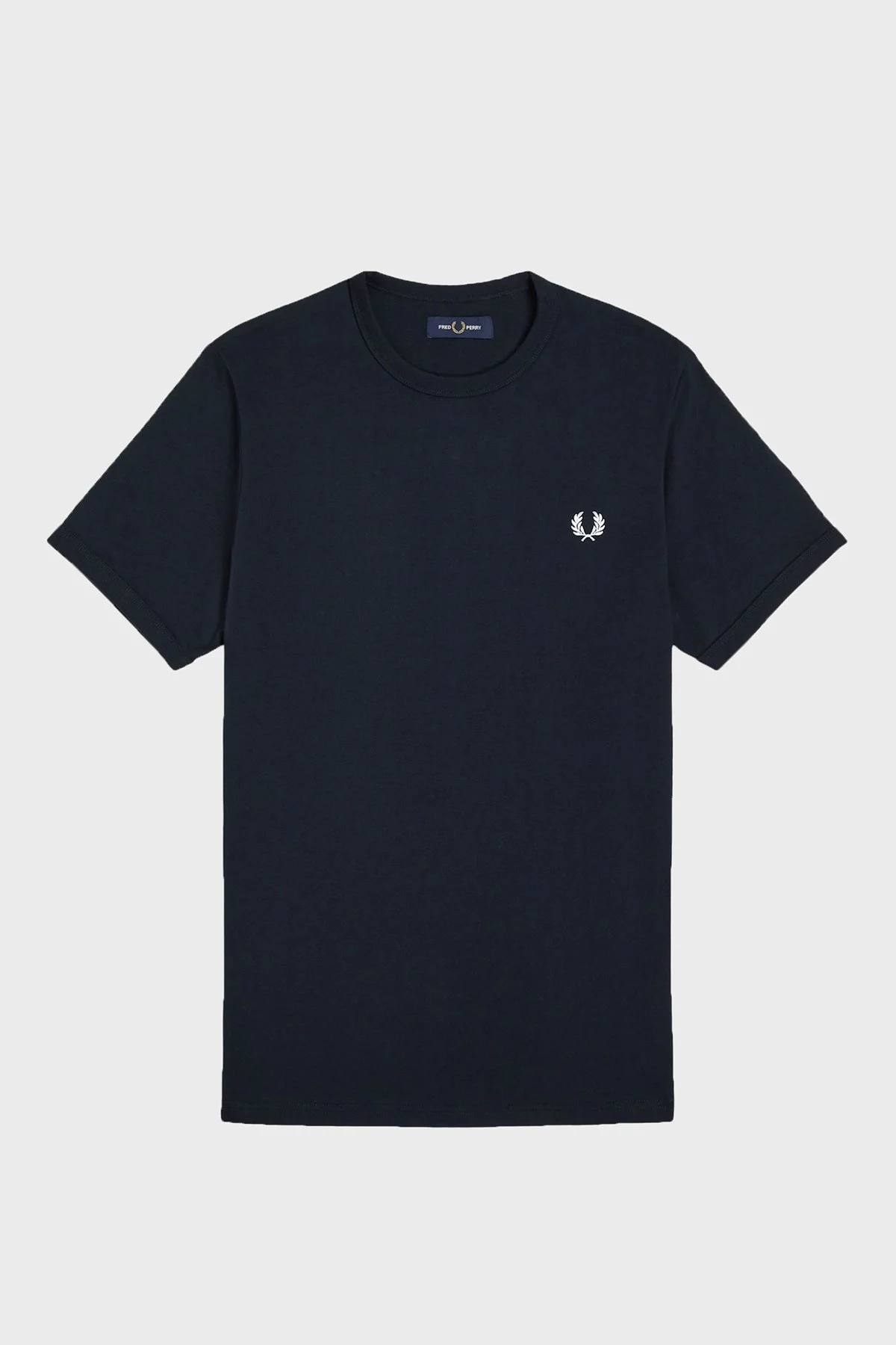 Fred Perry Pamuklu Regular Fit Logolu Bisiklet Yaka Erkek T Shirt M3519 608 LACİVERT - 5