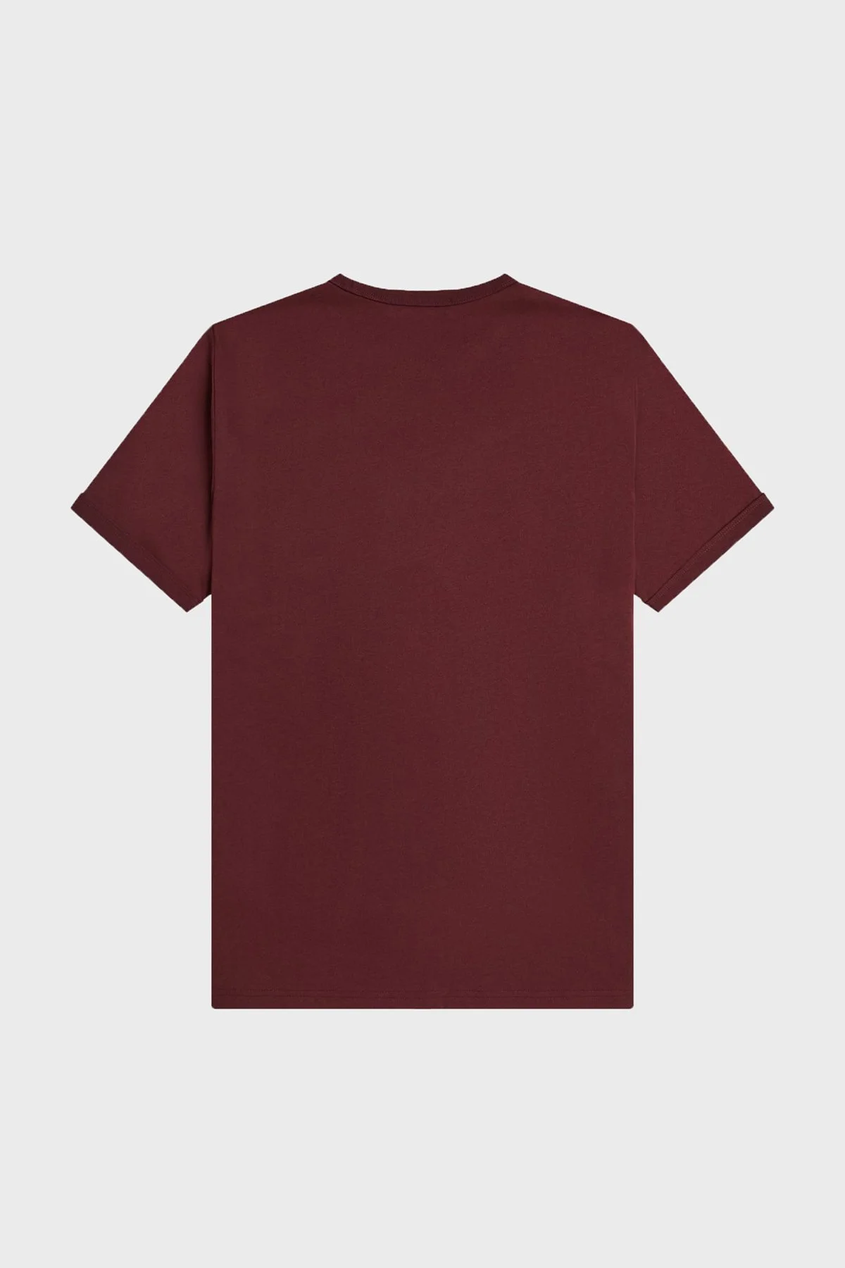 Fred Perry Pamuklu Regular Fit Logolu Bisiklet Yaka Erkek T Shirt M3519 K22 BORDO - 4
