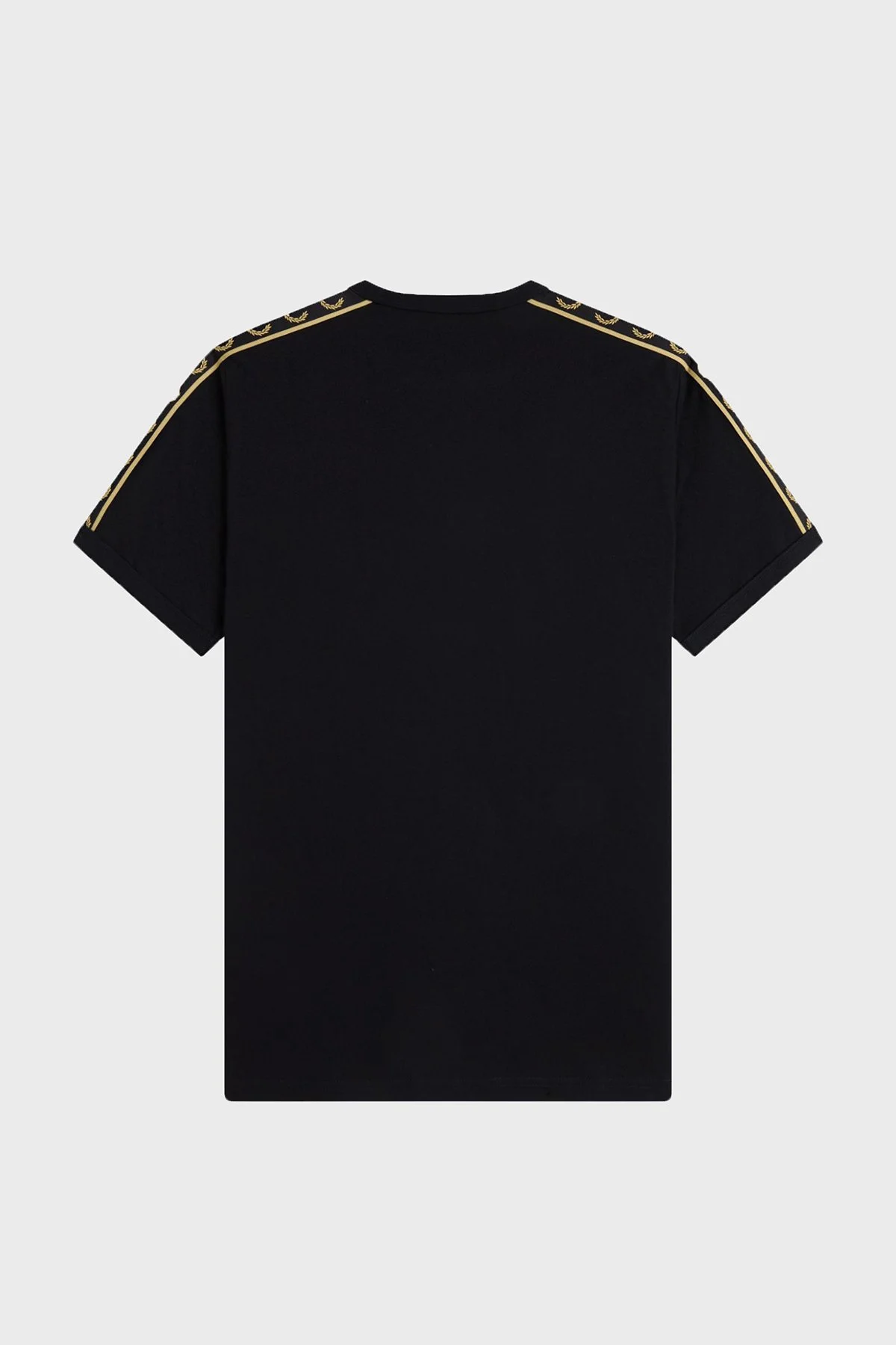 Fred Perry Pamuklu Regular Fit Logolu Bisiklet Yaka Erkek T Shirt M4613 90A SİYAH - 6