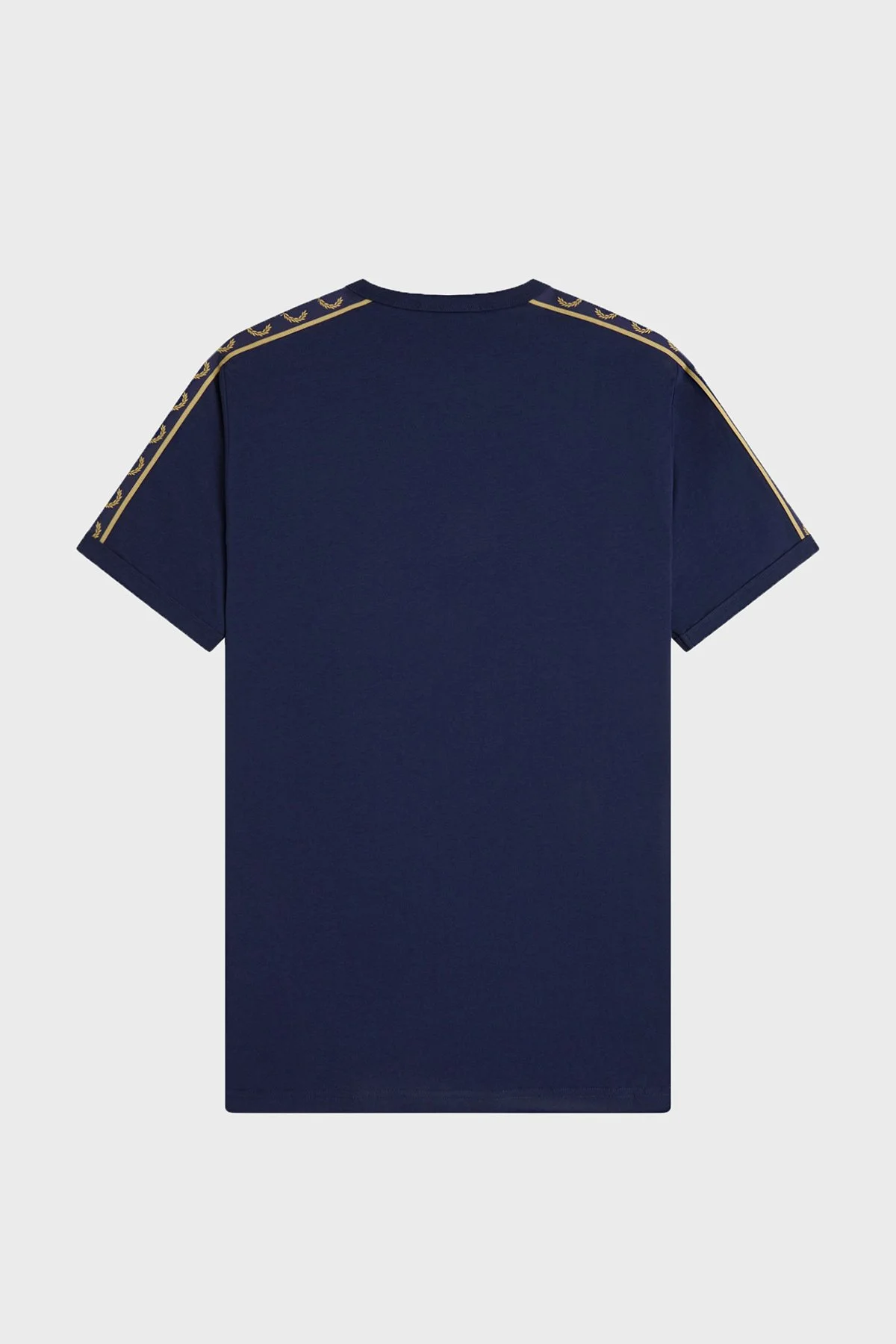 Fred Perry Pamuklu Regular Fit Logolu Bisiklet Yaka Erkek T Shirt M4613 91A LACİVERT - 5