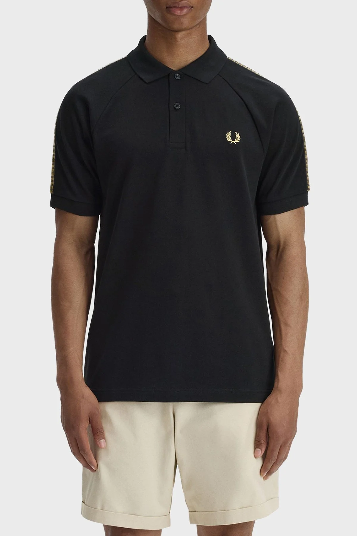 Fred Perry Pamuklu Regular Fit Logolu Düğmeli Erkek Polo M2304 102 SİYAH - 1
