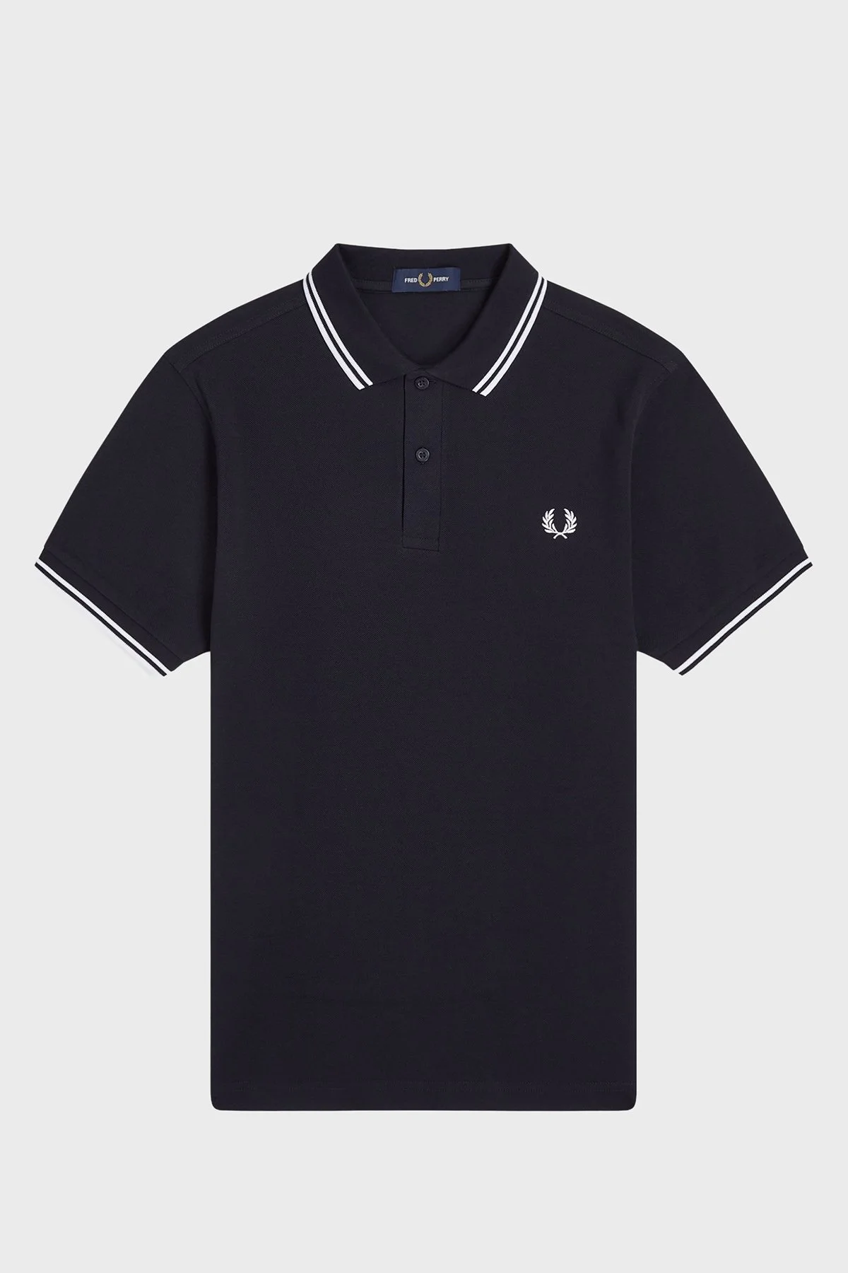 Fred Perry Pamuklu Regular Fit Logolu Düğmeli Erkek Polo M3600P 238 LACİVERT - 5