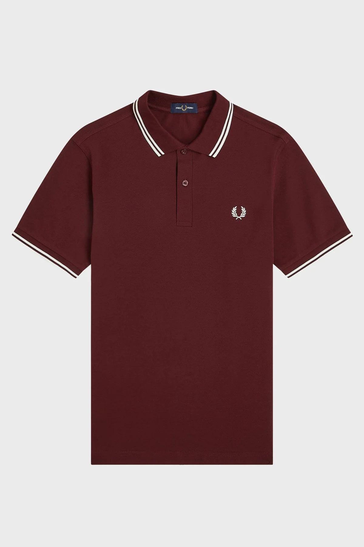 Fred Perry Pamuklu Regular Fit Logolu Düğmeli Erkek Polo M3600P 597 BORDO - 6