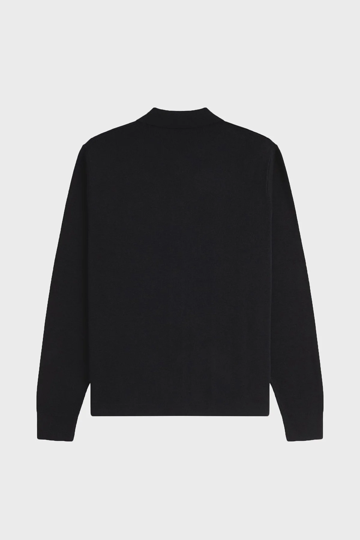 Fred Perry Pamuklu Regular Fit Uzun Kollu Örme Erkek Gömlek K9726 102 SİYAH - 7