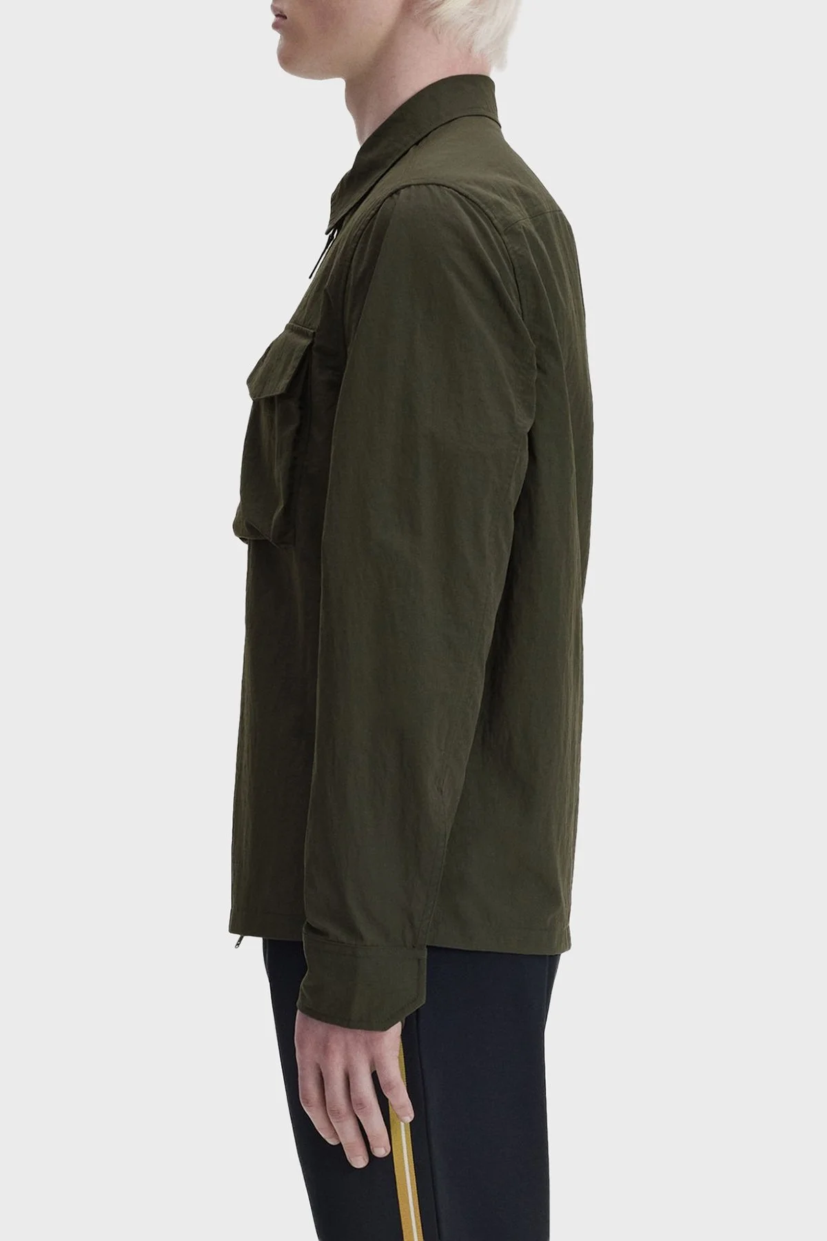 Fred Perry Regular Fit Ceket Yaka Cep Detay Erkek Mont M2402 408 HAKİ - 2