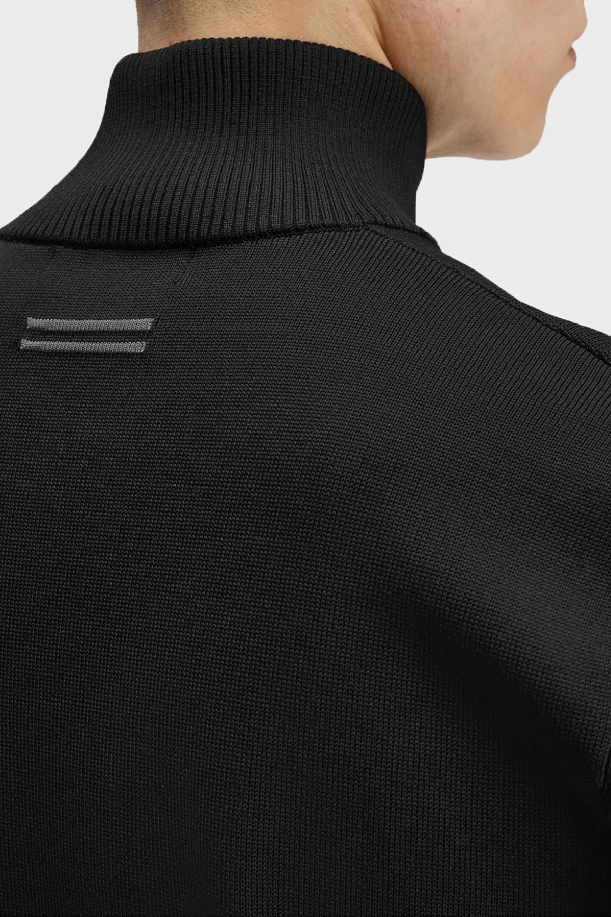 Fred Perry Regular Fit Dik Yaka Erkek Eşofman Üstü K3317 102 Siyah - 5
