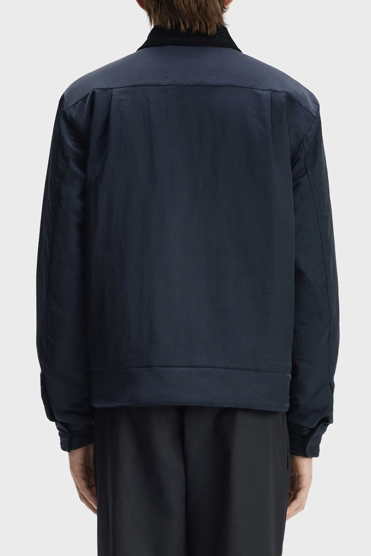 Fred Perry Regular Fit Kadife Yaka Unisex Mont J3316 608 Lacivert - 4