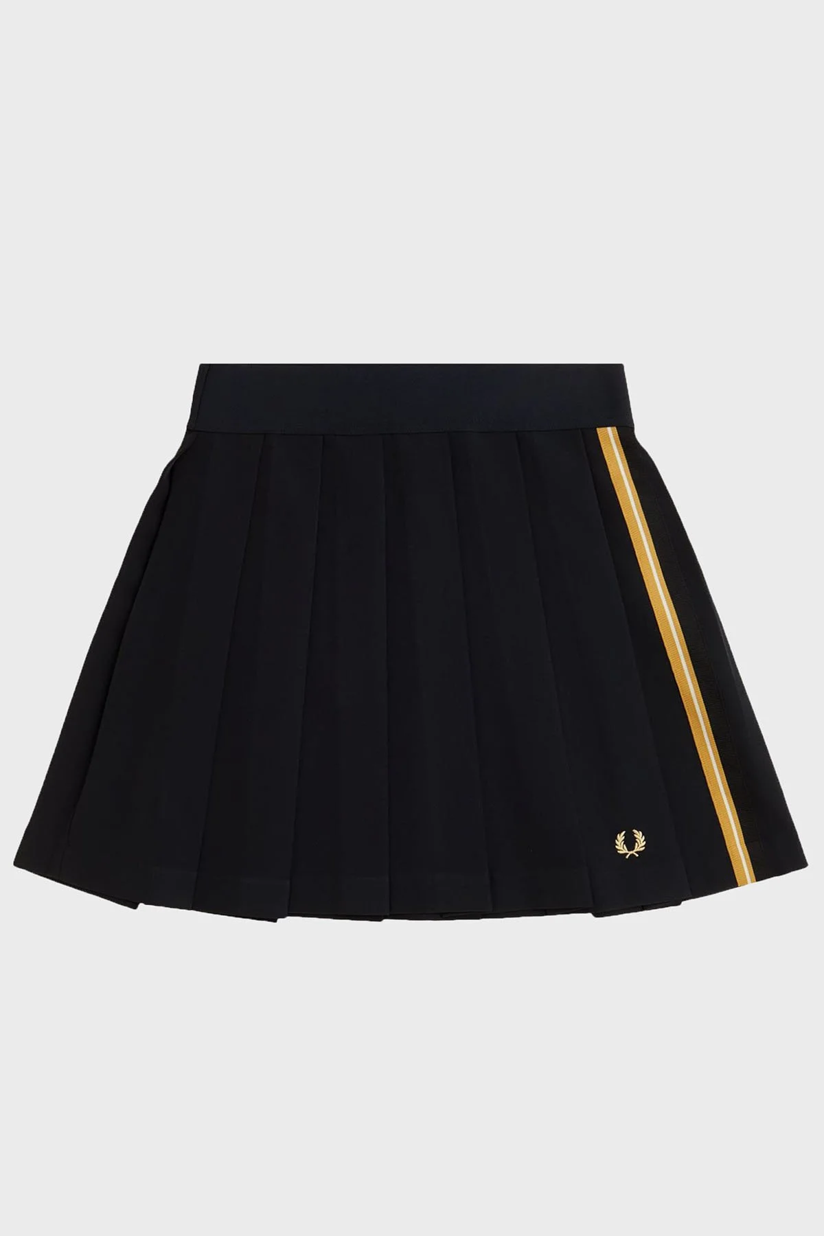 Fred Perry Regular Fit Lastikli Bel Pileli Mini Kadın Etek E2106 90A SİYAH - 5