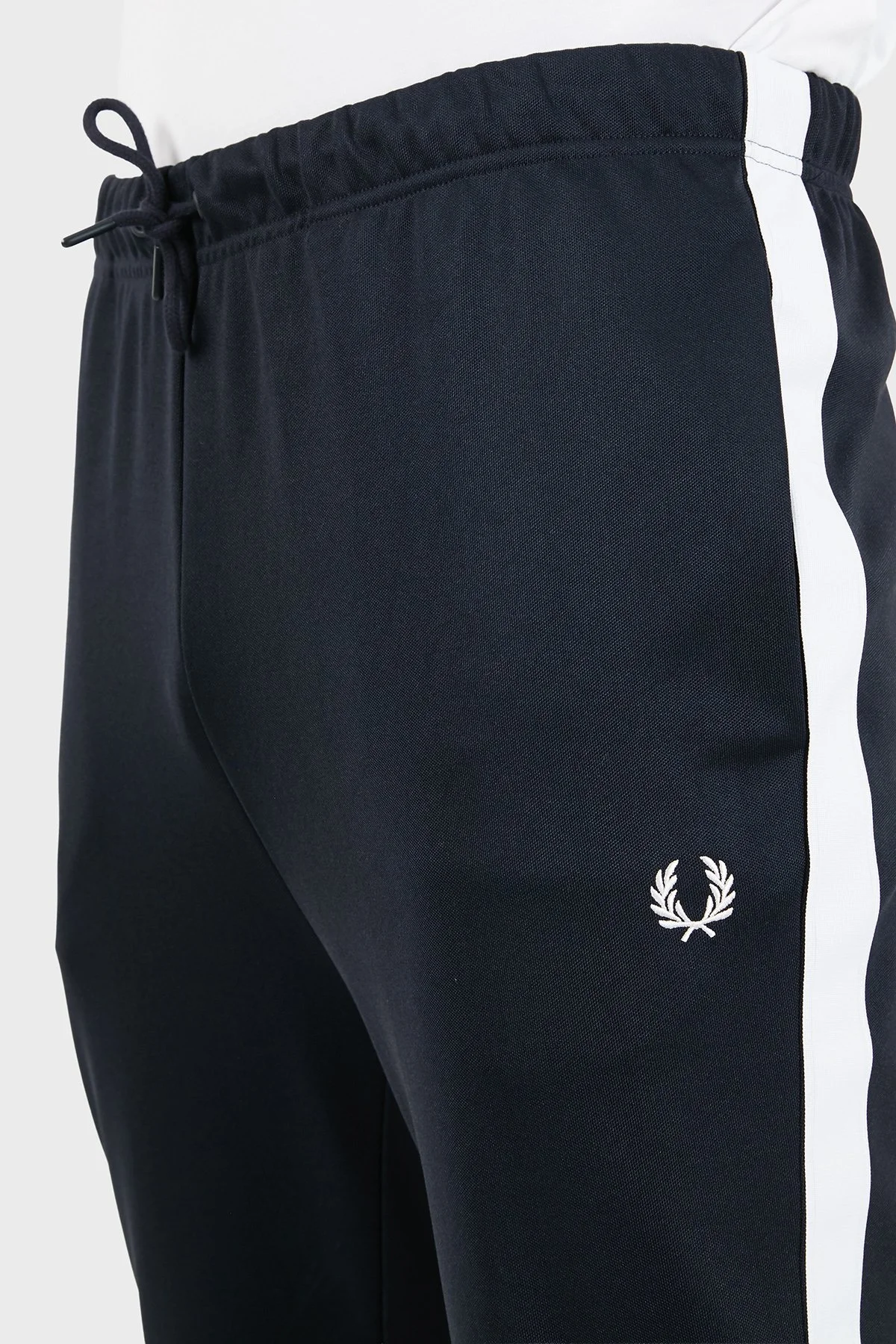Fred Perry Regular Fit Logolu Şeritli Erkek Eşofman Altı T3301 608 Lacivert - 6