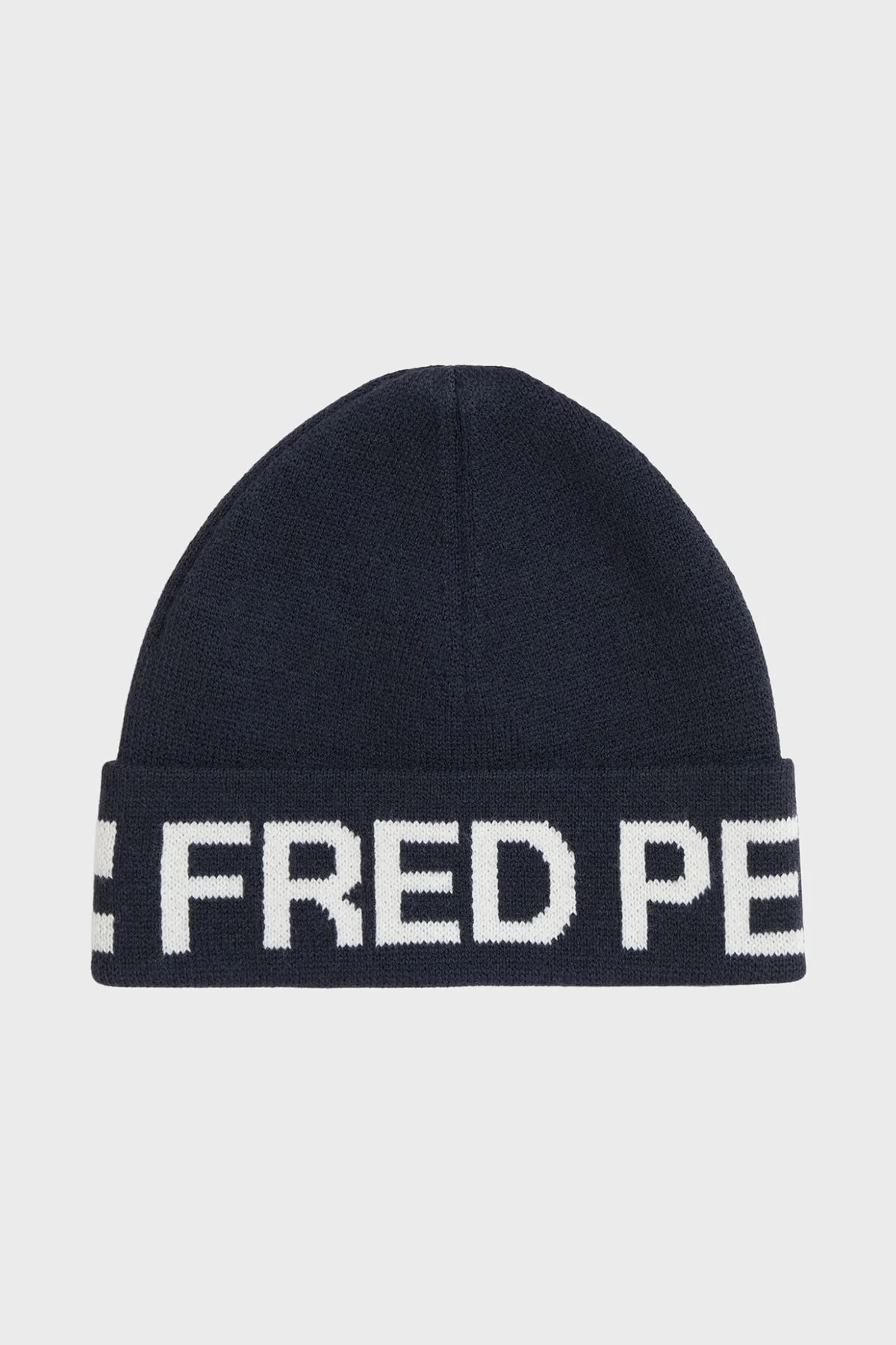 Fred Perry Yün Karışımlı Unisex Bere C3302 608 Lacivert - 1