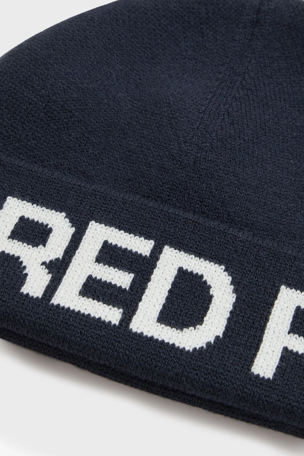 Fred Perry Yün Karışımlı Unisex Bere C3302 608 Lacivert - 3