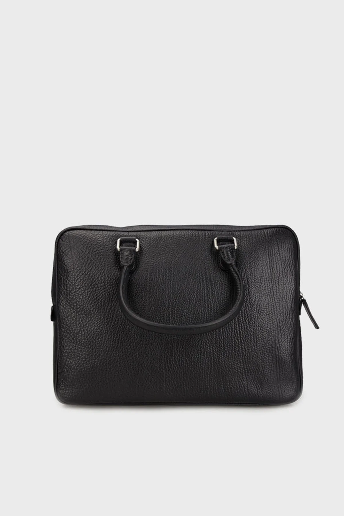 Giorgio Armani Deri Logolu Erkek Çanta YGMM97 YH737 80001 SİYAH - 2