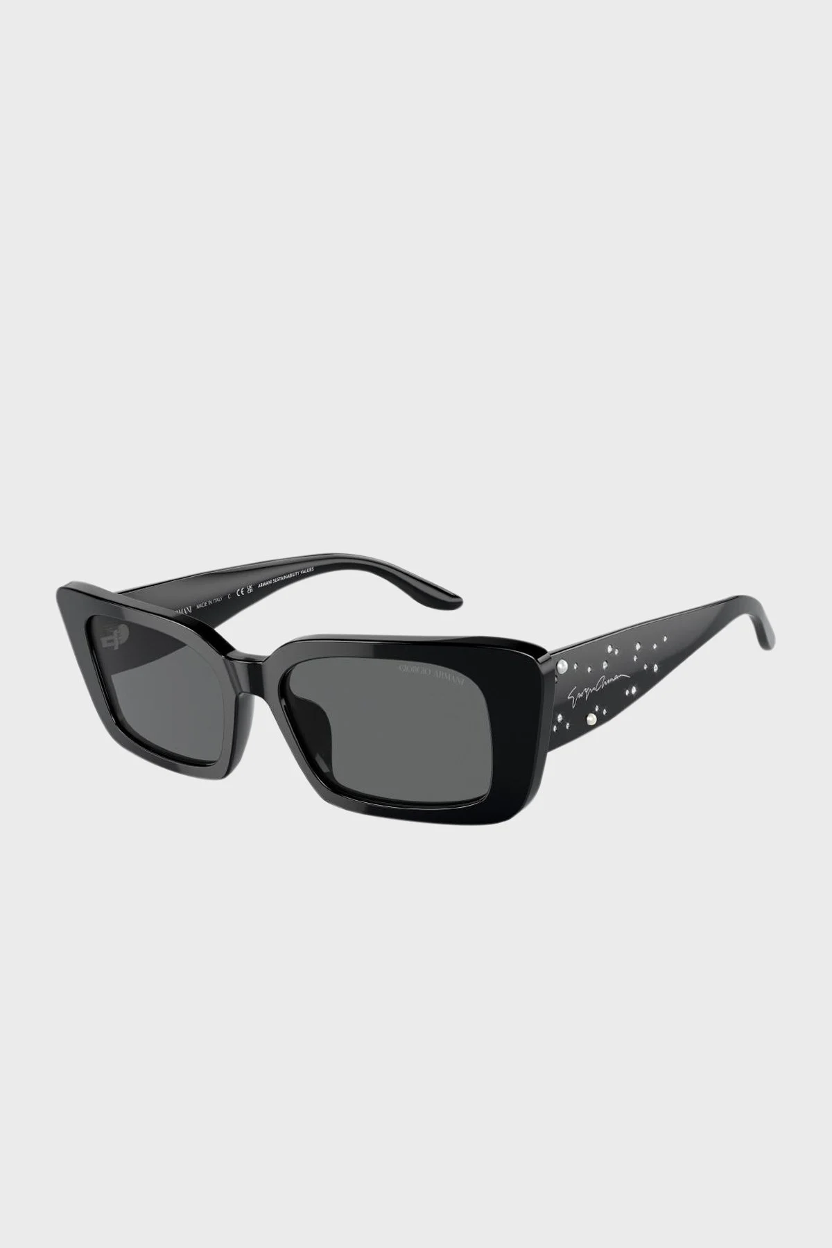 Giorgio Armani Güneş Kadın Gözlük 0AR8214BU 500187 53 SİYAH-KOYU GRİ - 1