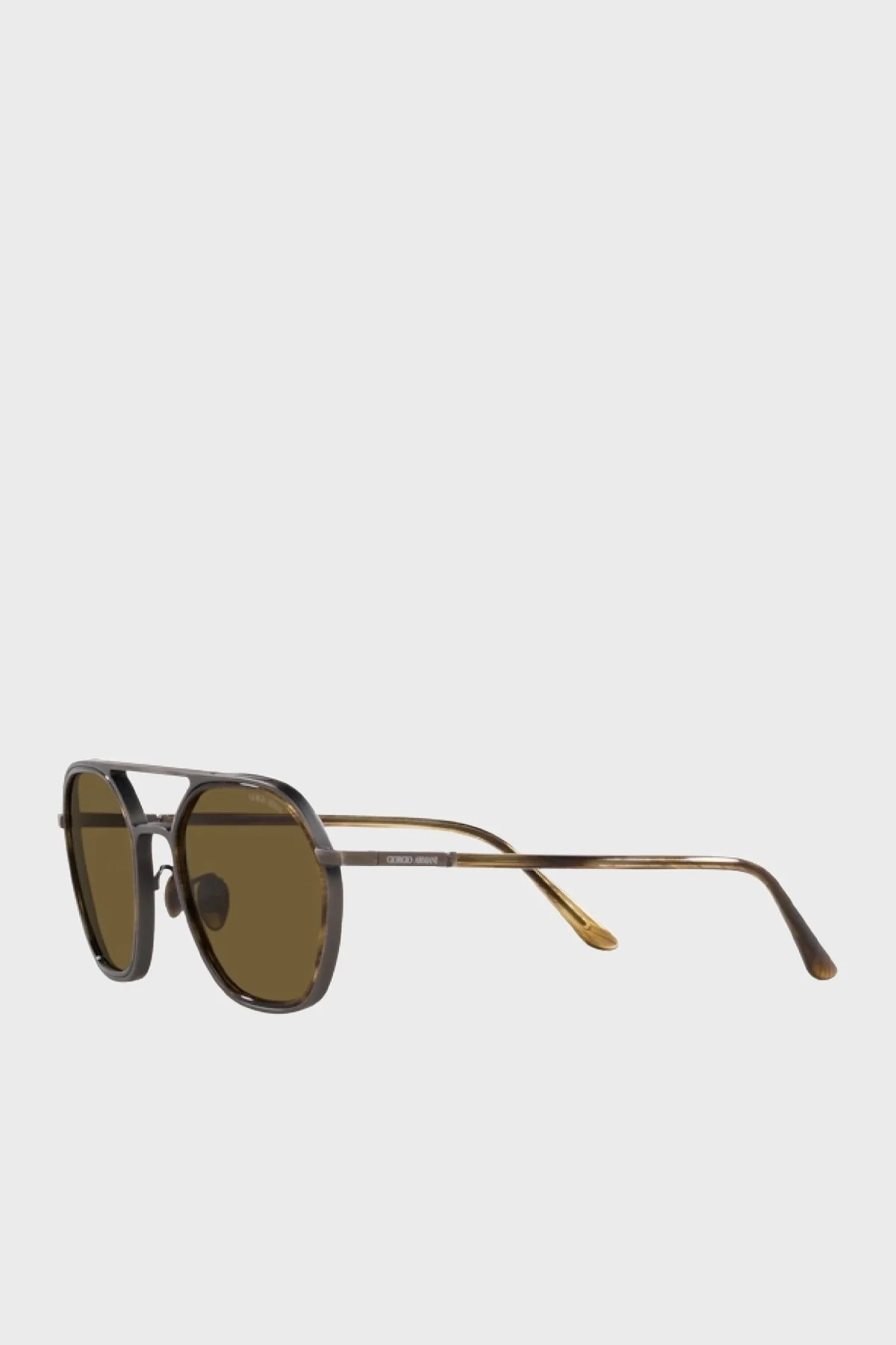 Giorgio Armani Güneş Erkek Gözlük 0AR6145 325973 53 Yarı Mat Koyu Kurşuni-Koyu Kah - 4