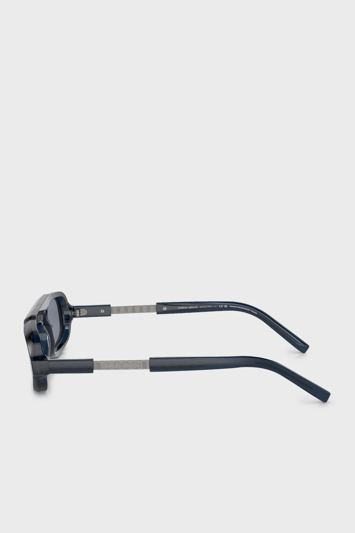 Giorgio Armani Güneş Erkek Gözlük 0AR8203 604719 51 Şeffaf Mavi-Mavi - 7