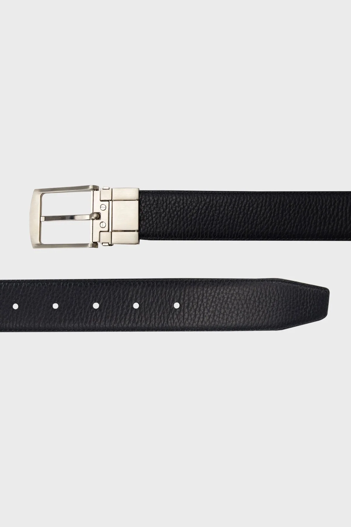 Giorgio Armani Hakiki Deri Erkek Kemer Y2S450 YSR4X 87369 KOYU LACİVERT - 2