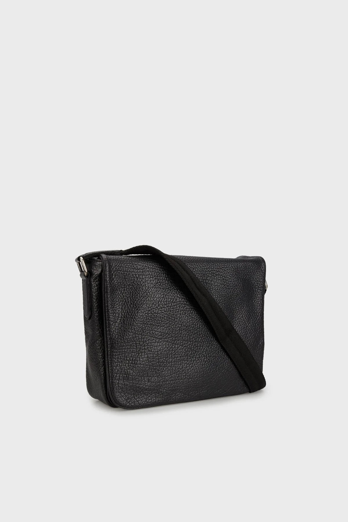 Giorgio Armani Logolu Ayarlanabilir Askılı Erkek Çanta YGMM93 YH737 80001 SİYAH - 6