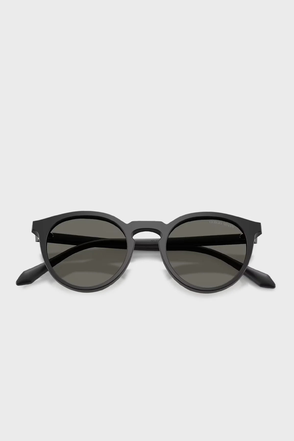 Giorgio Armani Logolu Güneş Erkek Gözlük 0AR8230U 5875R5 48 SİYAH-KOYU GRİ - 3