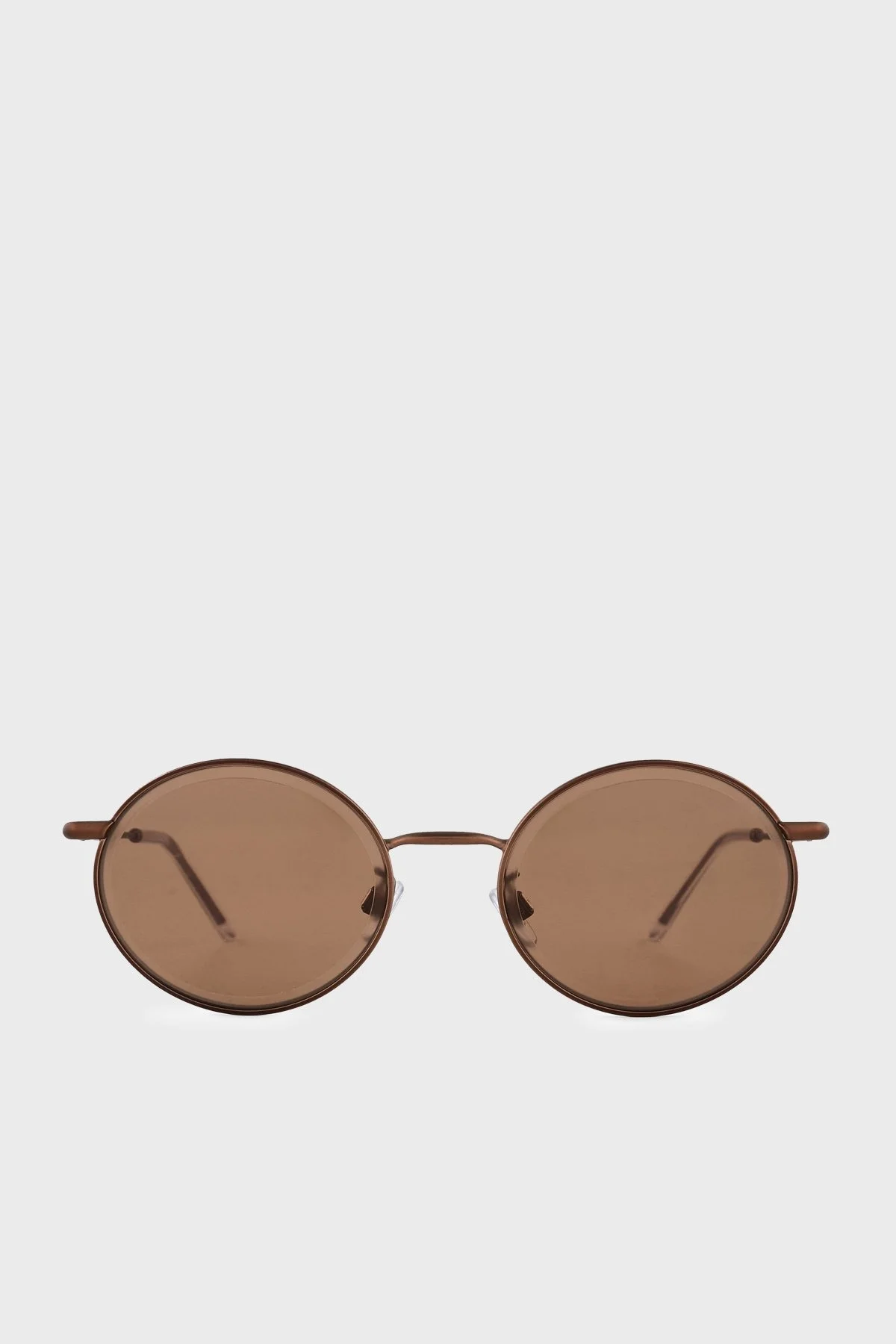 Giorgio Armani Oval Güneş Bayan Gözlük 0AR6170 320173 51 Mat Bronz-Kahve - 8