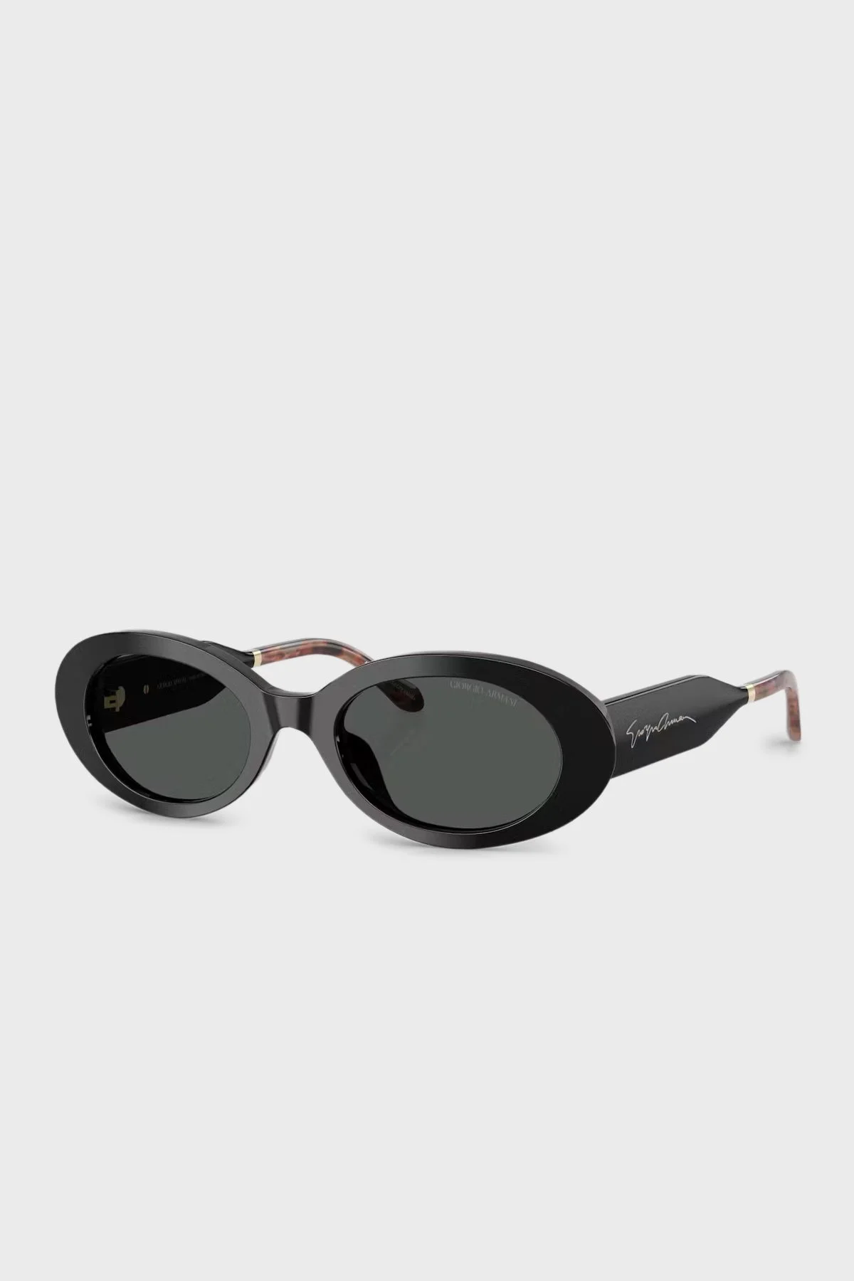 Giorgio Armani Oval Güneş Kadın Gözlük 0AR8234U 587587 52 SİYAH-KOYU GRİ - 1