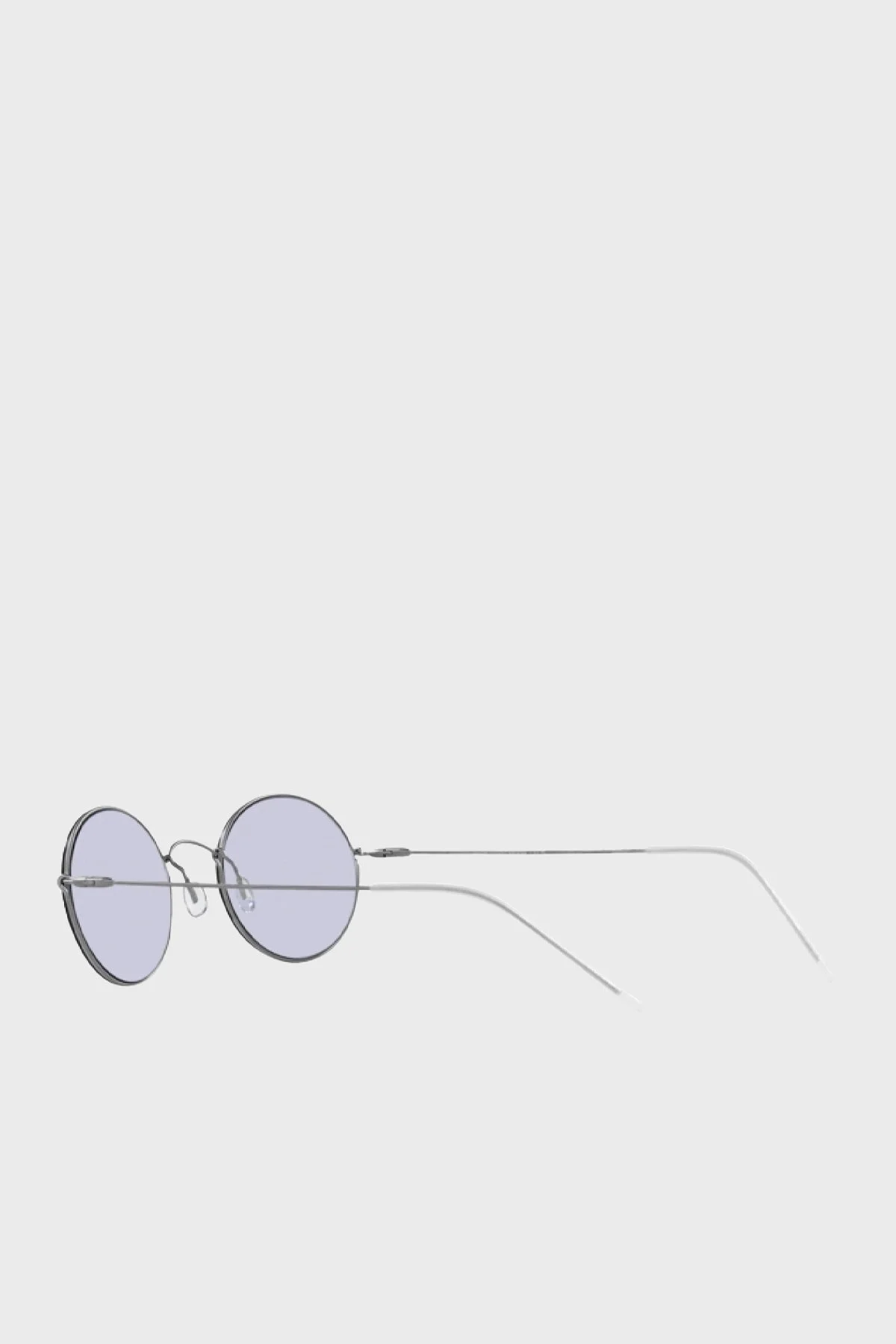 Giorgio Armani Oval Güneş Erkek Gözlük 0AR6115T 30451A 48 Gümüş-Leylak - 5