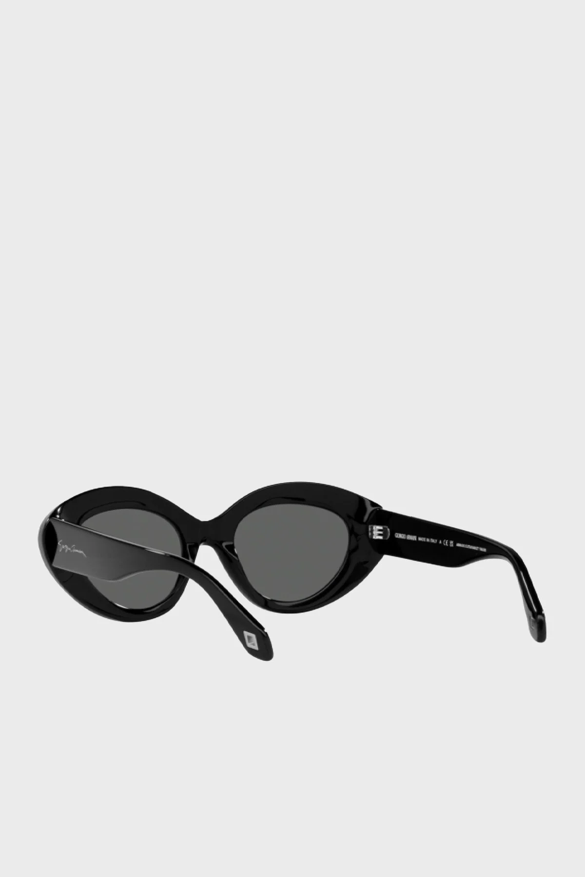 Giorgio Armani Parlak Cat Güneş Bayan Gözlük 0AR8188 5875B1 50 SİYAH-KOYU GRİ - 7