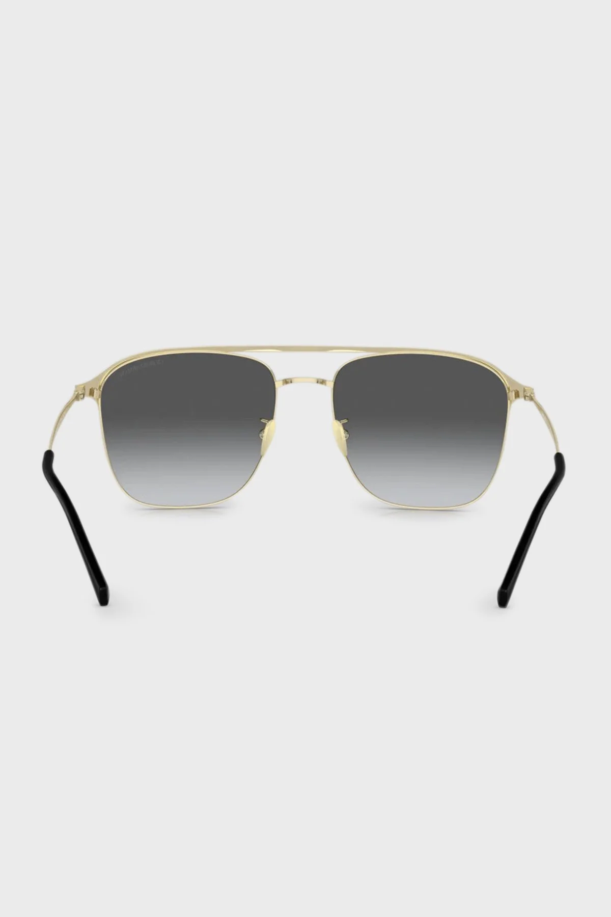 Giorgio Armani Polarize Oval Güneş Erkek Gözlük 0AR6154 3013T3 57 Soluk Altın-Gradyan Gri Polari - 3
