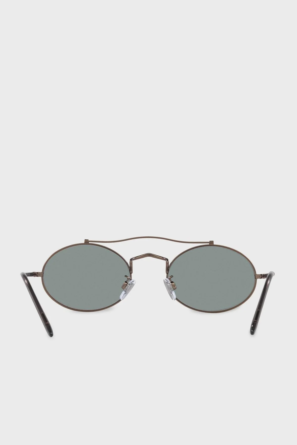 Giorgio Armani Yuvarlak Güneş Erkek Gözlük 0AR115SM 300656 51 Mat Bronz-Gri - 2