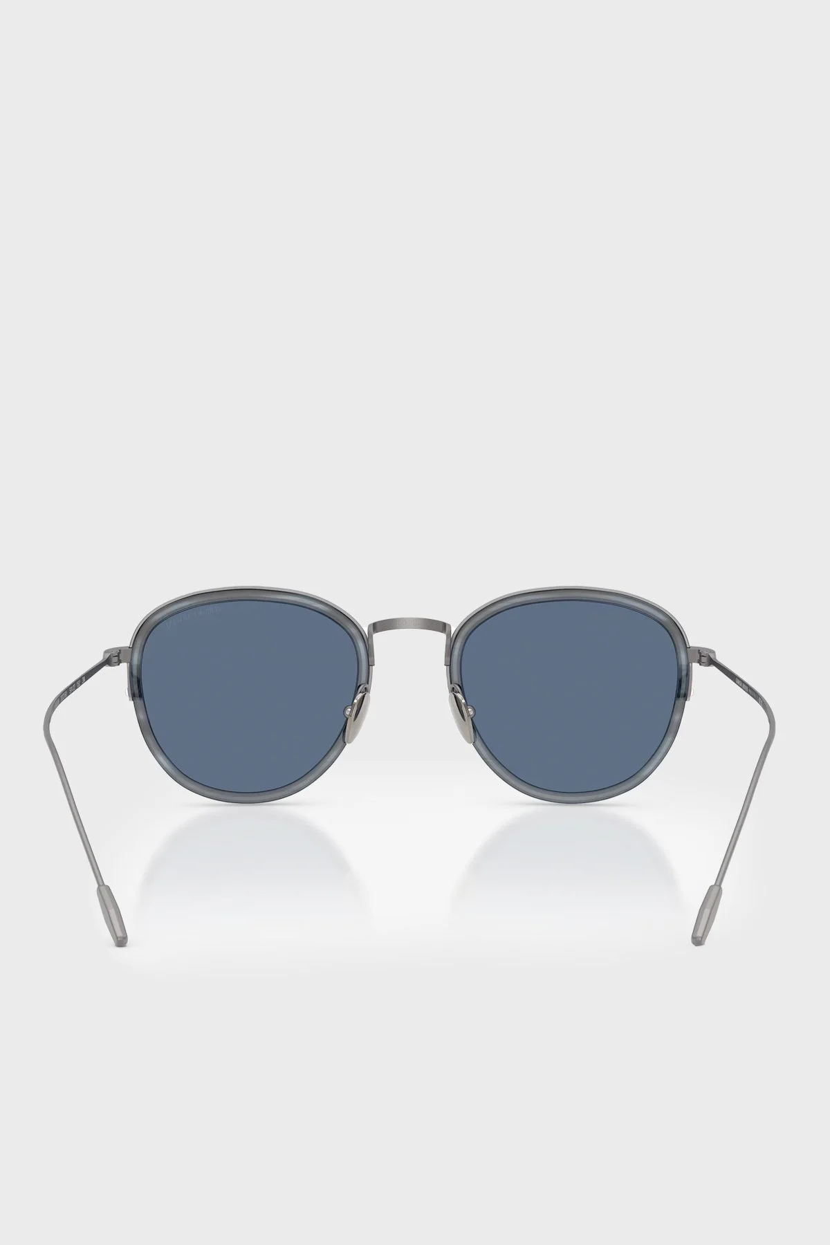 Giorgio Armani Yuvarlak Güneş Erkek Gözlük 0AR6068 300380 50 Gri - 3