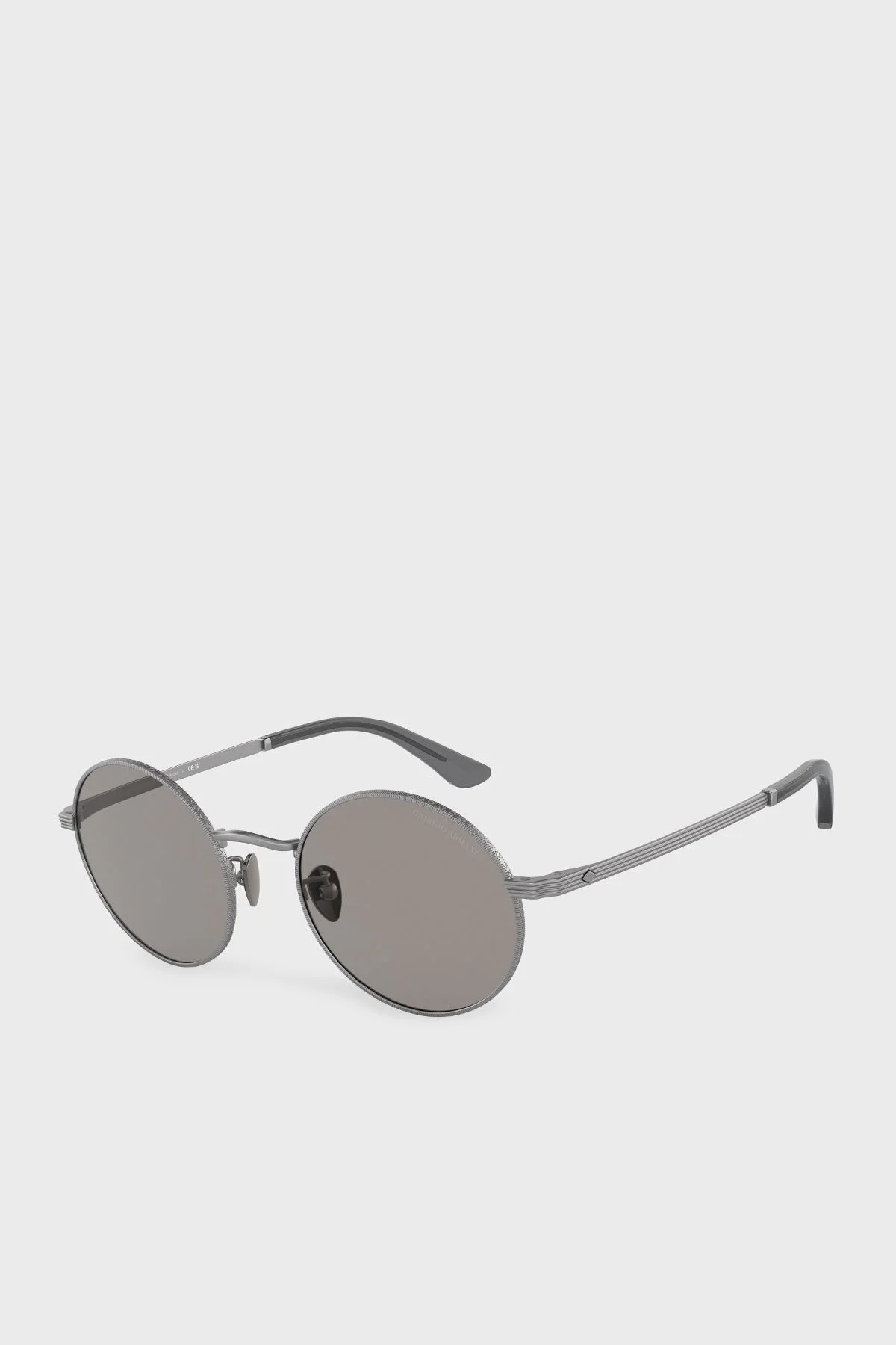 Giorgio Armani Yuvarlak Güneş Erkek Gözlük 0AR6140 3003M3 50 Mat Koyu Kurşuni - 1