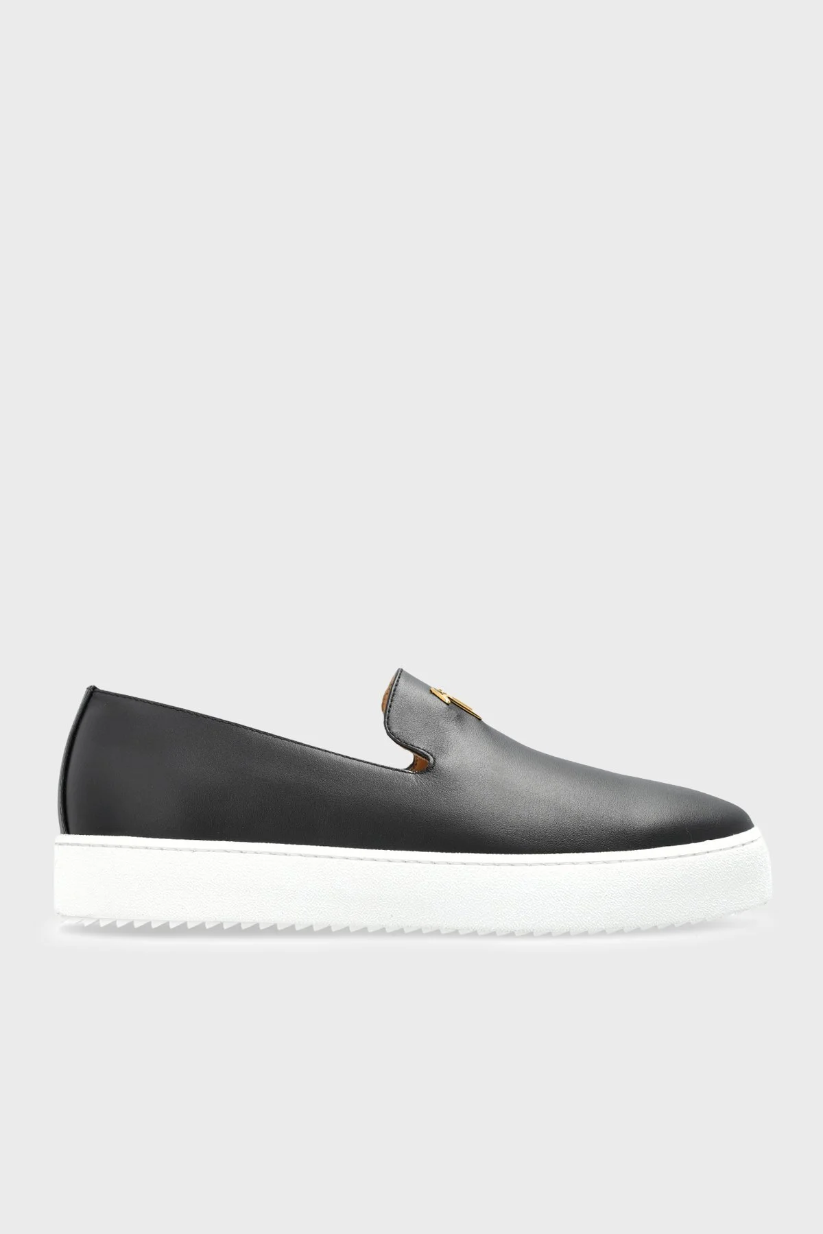 Giuseppe Zanotti Deri Loafer Erkek Ayakkabı RM60019-001 SİYAH - 1