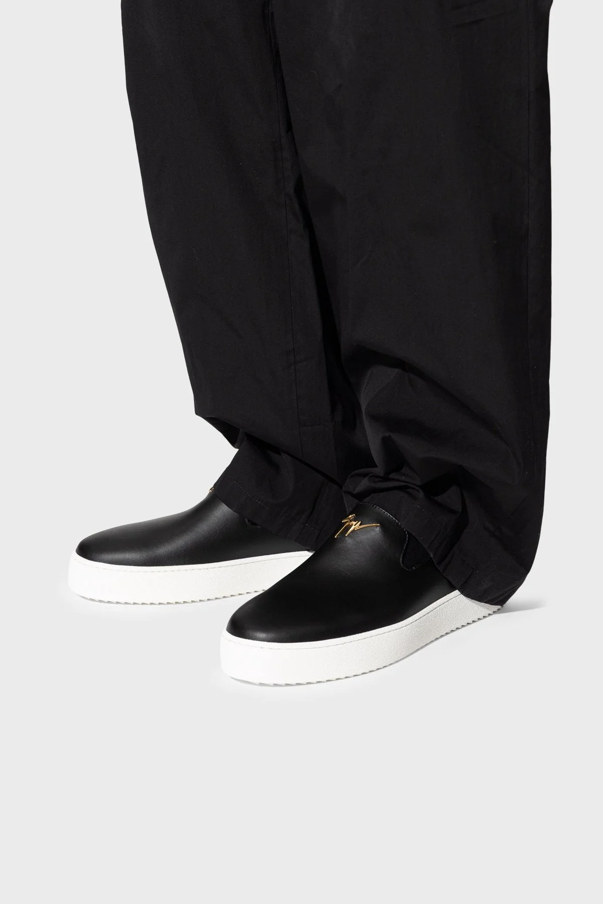 Giuseppe Zanotti Deri Loafer Erkek Ayakkabı RM60019-001 SİYAH - 2