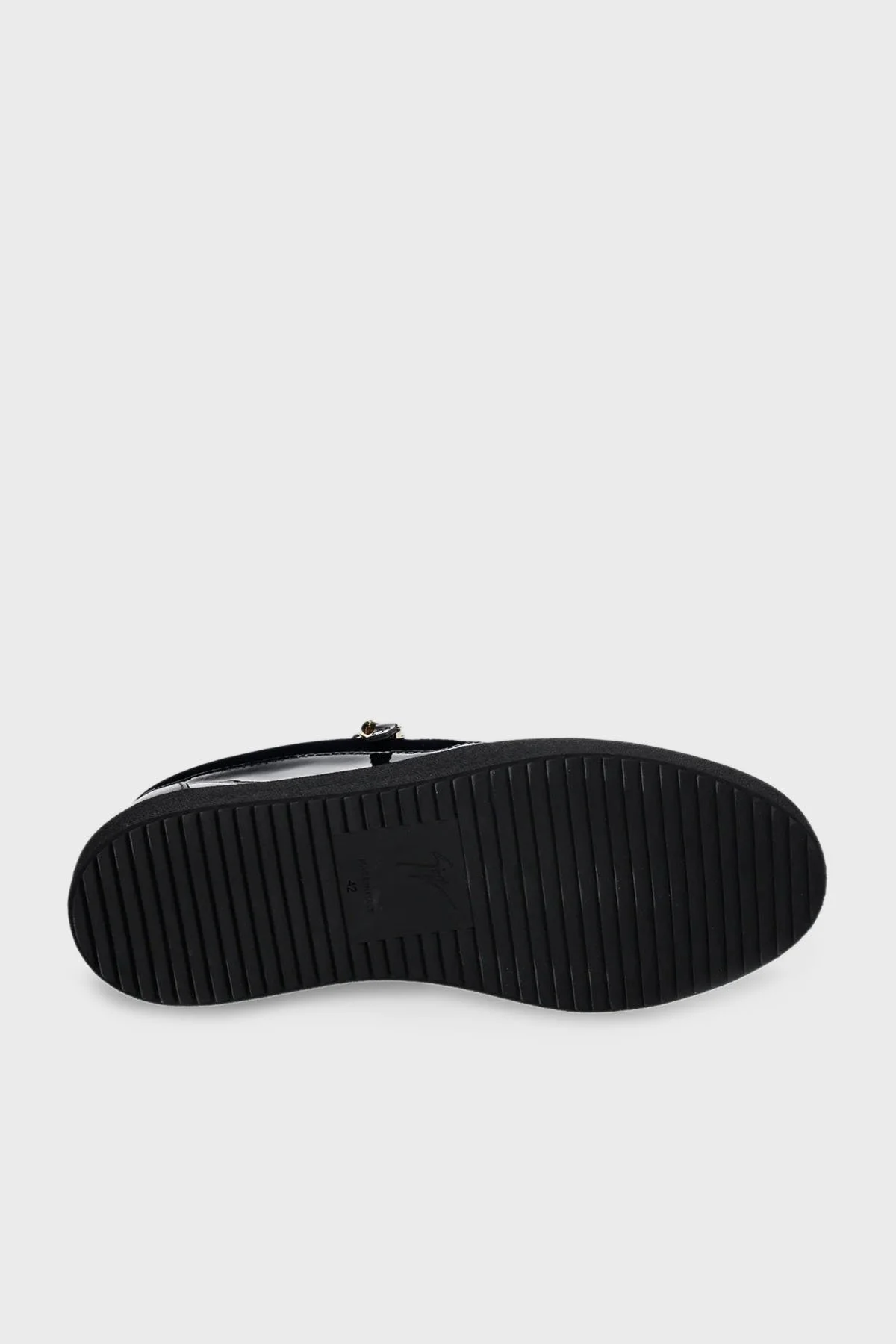 Giuseppe Zanotti Logolu Rugan Detaylı Sneaker Erkek Ayakkabı RU50002-001 LACİVERT - 5