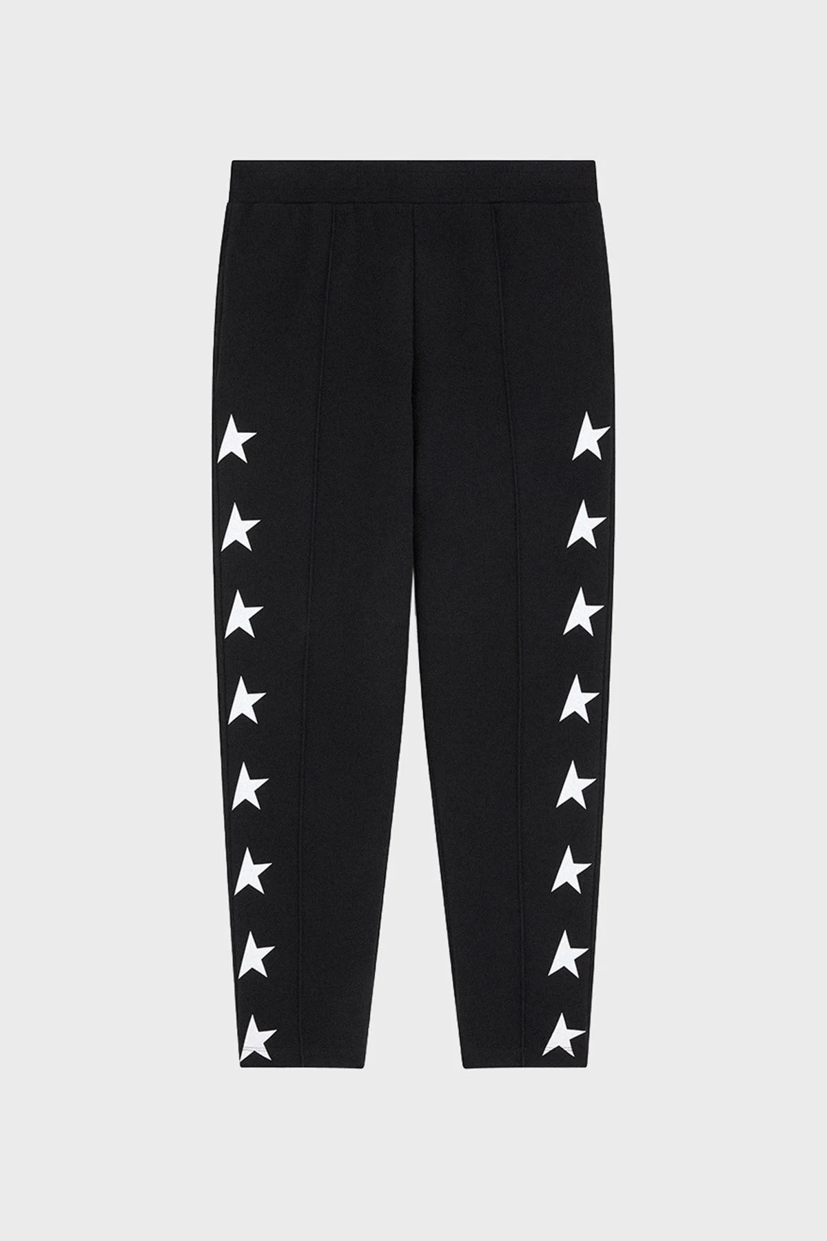 Golden Goose % 100 Pamuk Nervür Dikişli Normal Bel Regular Fit Jogger Erkek Pantolon GMP00877.P000532.80203 SİYAH - 3