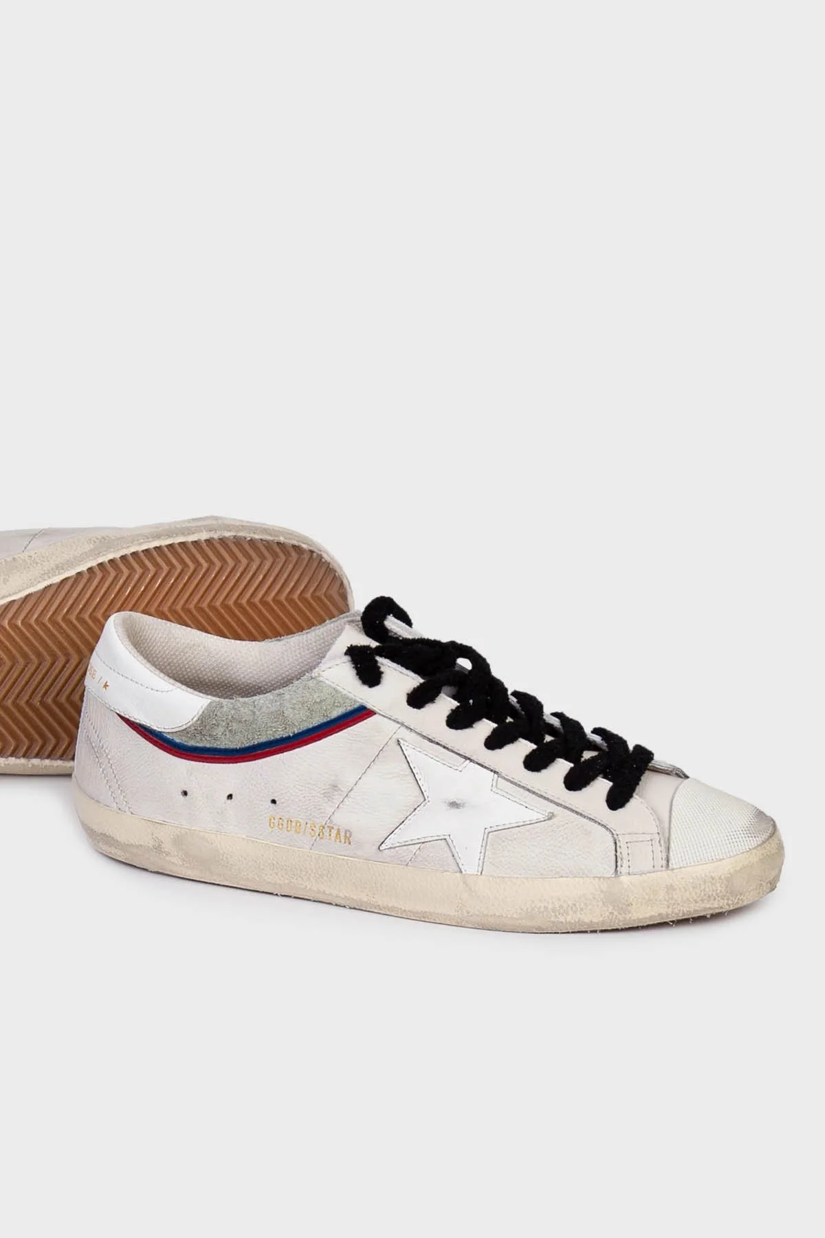 Golden Goose Deri Eskitme Detaylı Sneaker Erkek Ayakkabı GMF00841.F006866.10973 Bej - 3