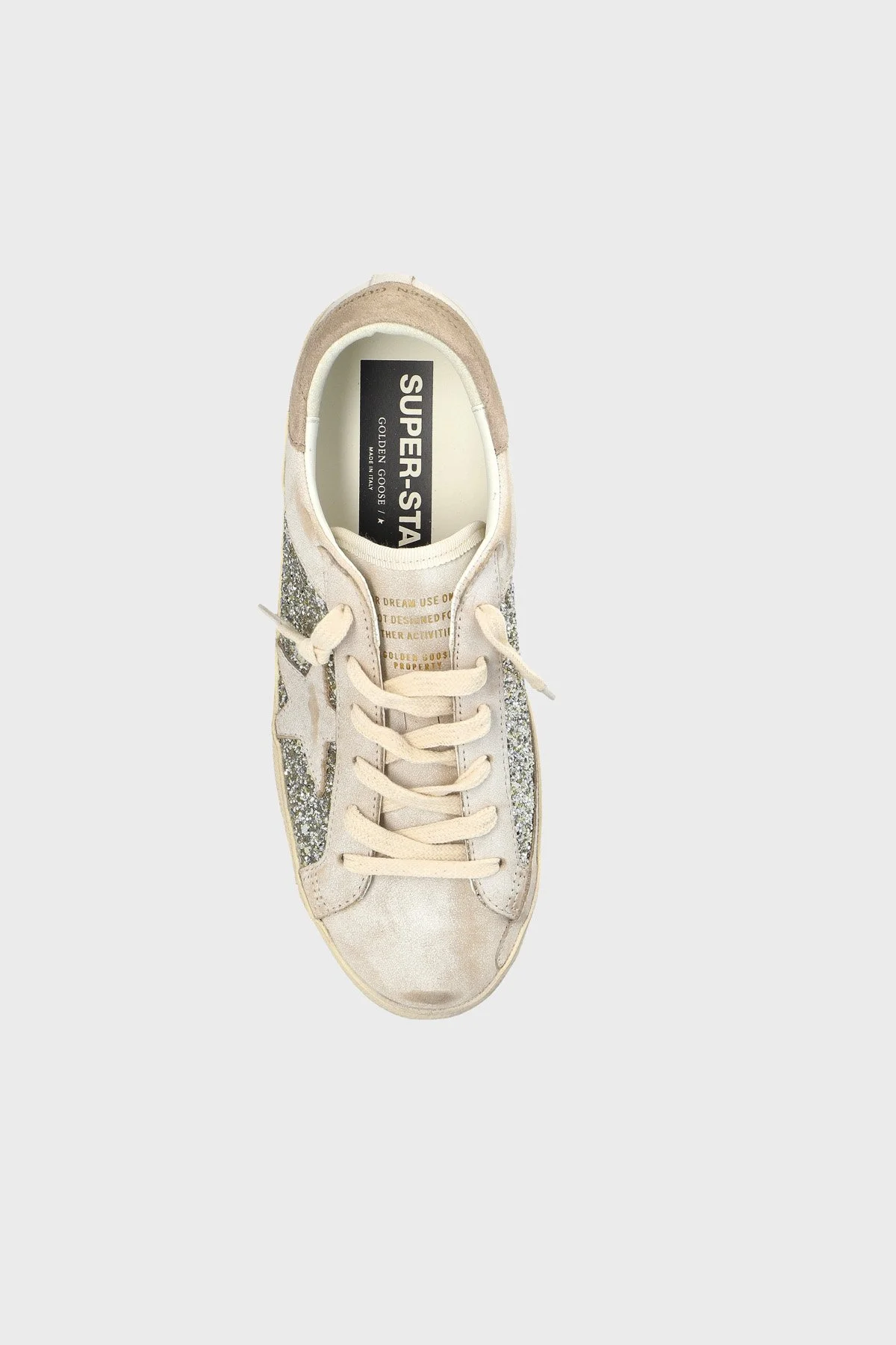 Golden Goose Deri Sneaker Kadın Ayakkabı GWF00103.F008901.10931 Beyaz-gümüş - 3
