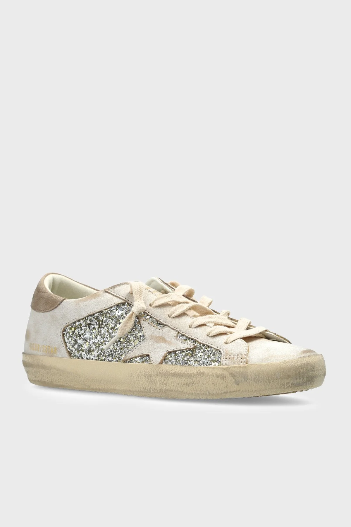 Golden Goose Deri Sneaker Kadın Ayakkabı GWF00103.F008901.10931 Beyaz-gümüş - 4