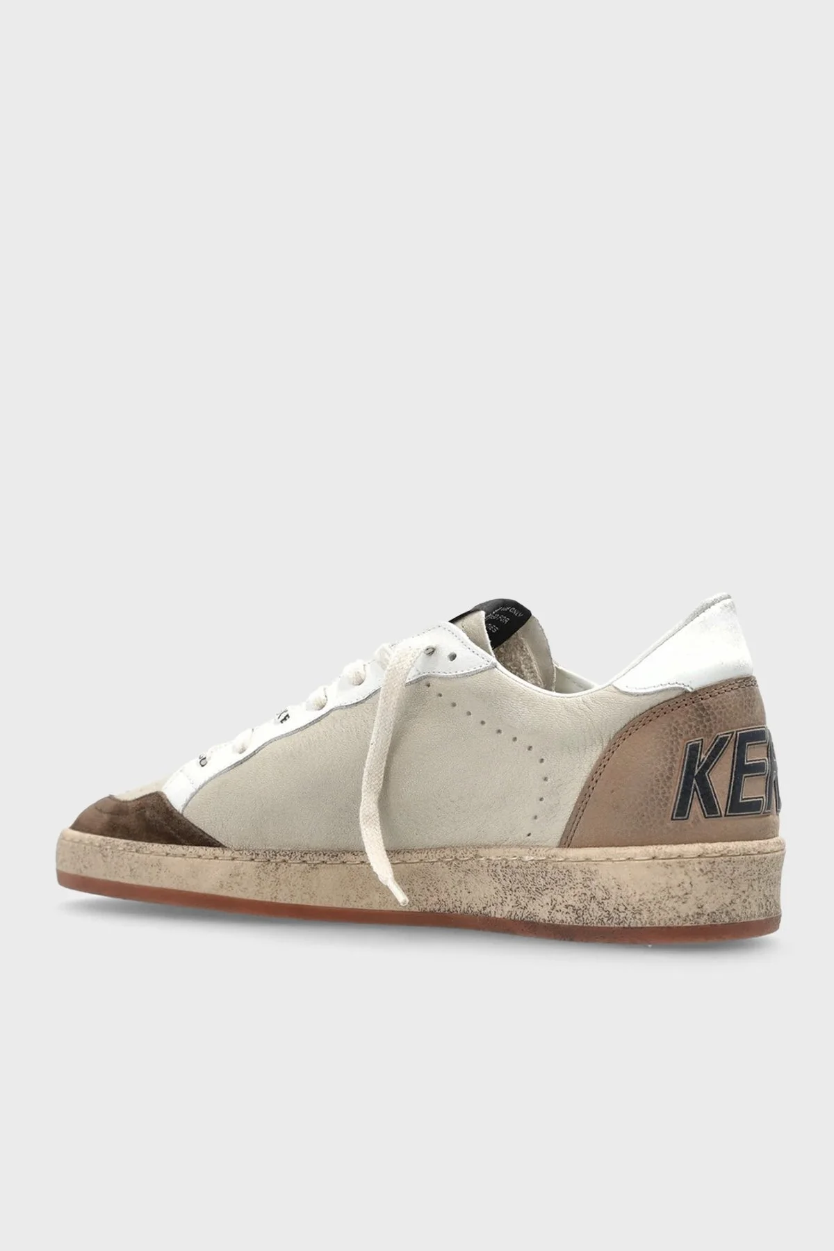 Golden Goose Erkek Ayakkabı GMF00117.F008722.83406 Krem-kahverengi-lacivert - 4
