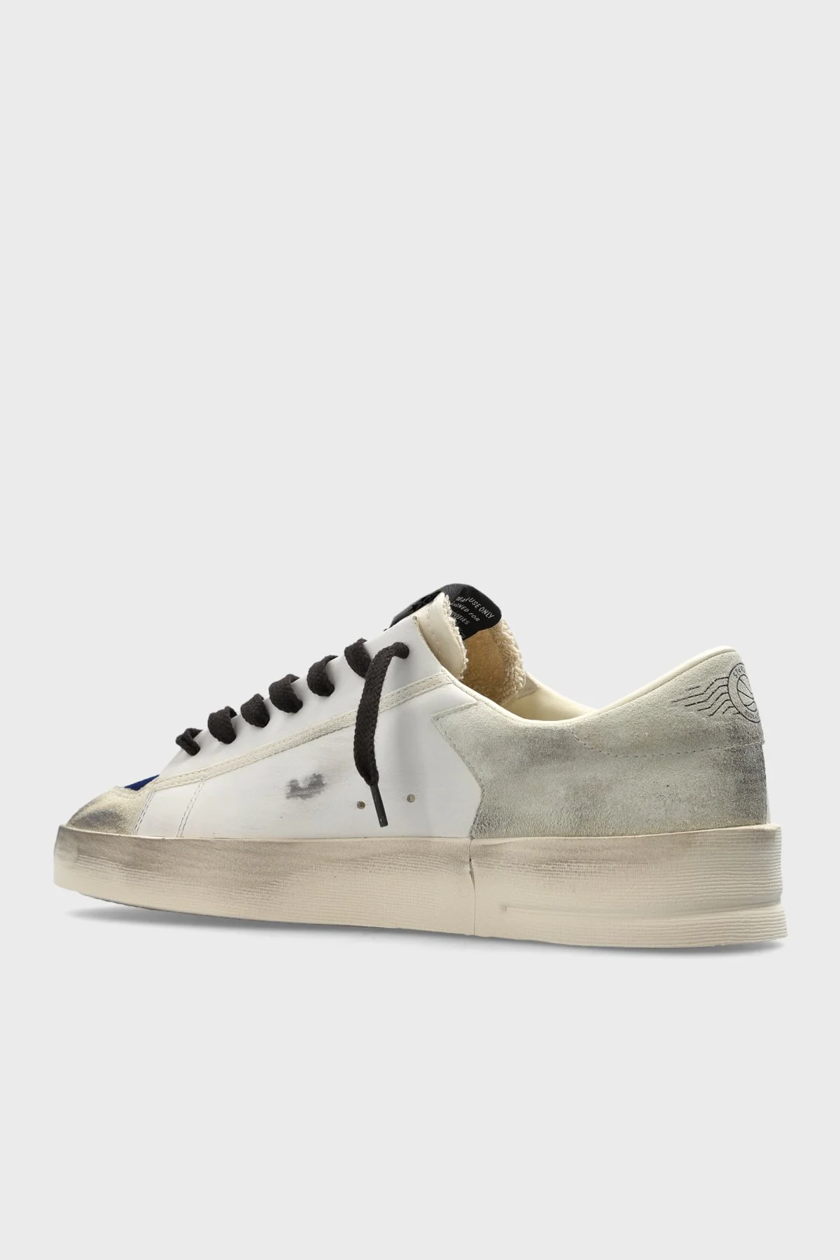 Golden Goose Erkek Ayakkabı GMF00128.F008759.51137 Ekru-lacivert - 4