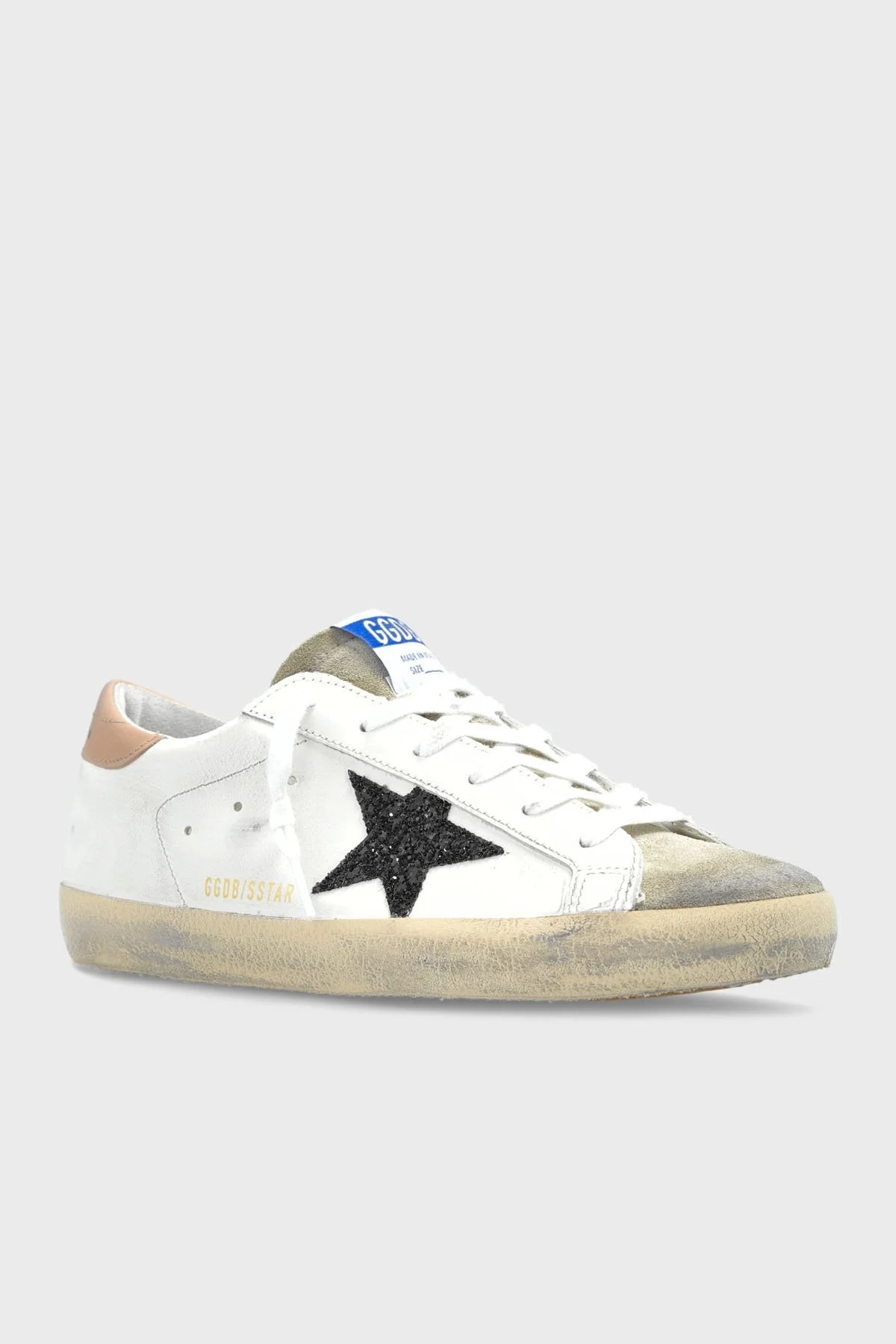 Golden Goose Hakiki Deri Logolu Vintage Sneaker Bayan Ayakkabı GWF00101.F002714.81579 BEYAZ - 3