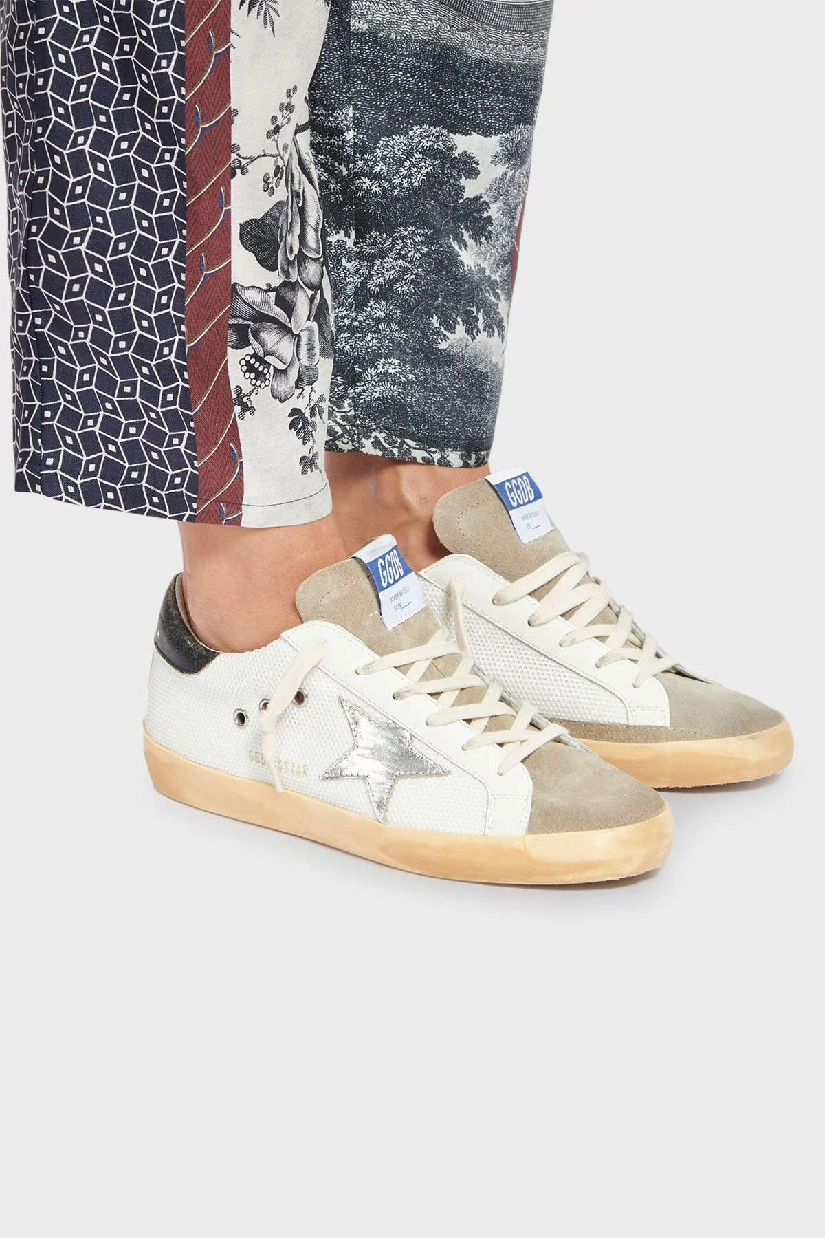 Golden Goose Hakiki Deri Sneaker Bayan Ayakkabı GWF00101.F003188.81772 BEYAZ - 2