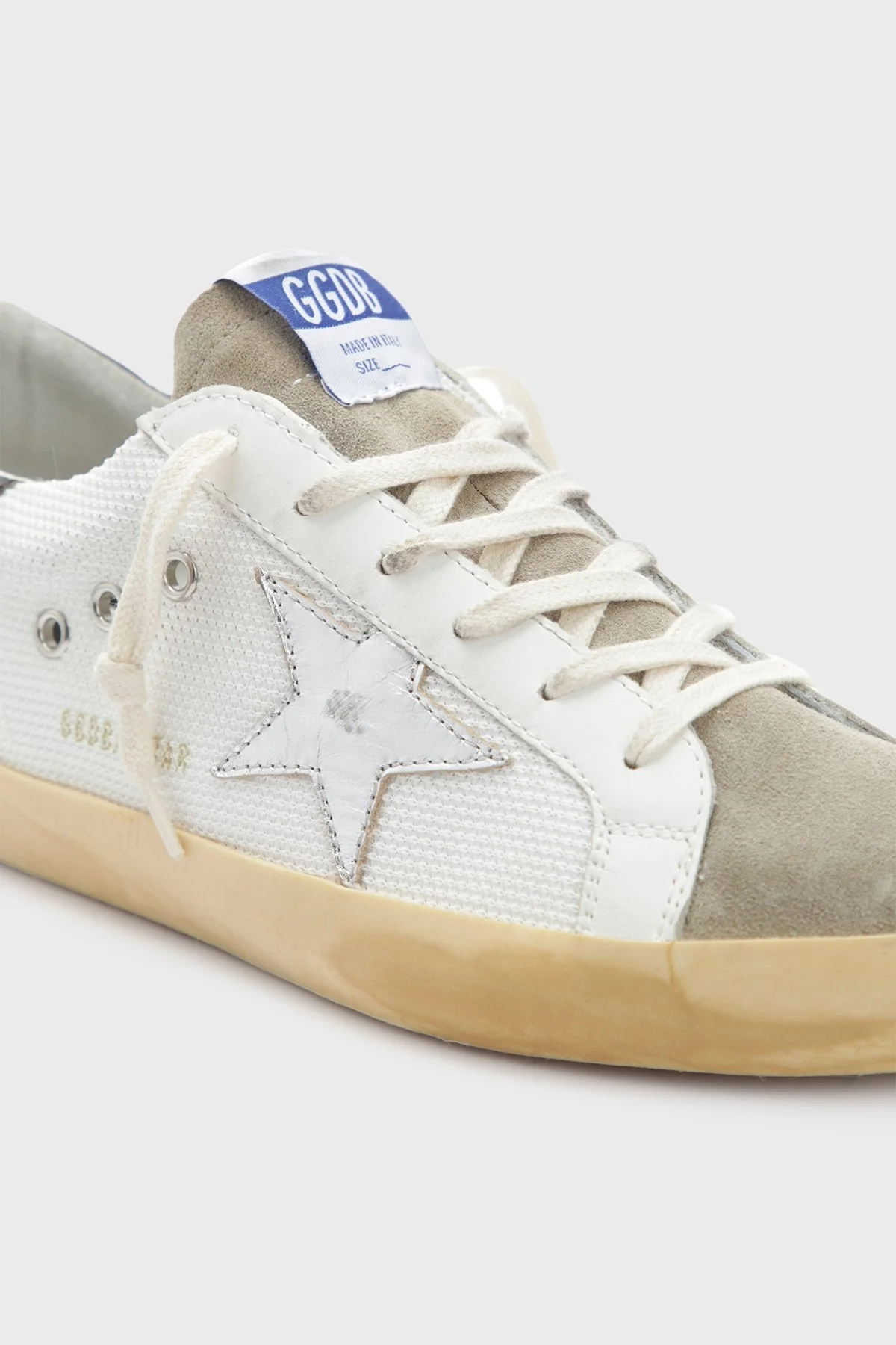 Golden Goose Hakiki Deri Sneaker Bayan Ayakkabı GWF00101.F003188.81772 BEYAZ - 4