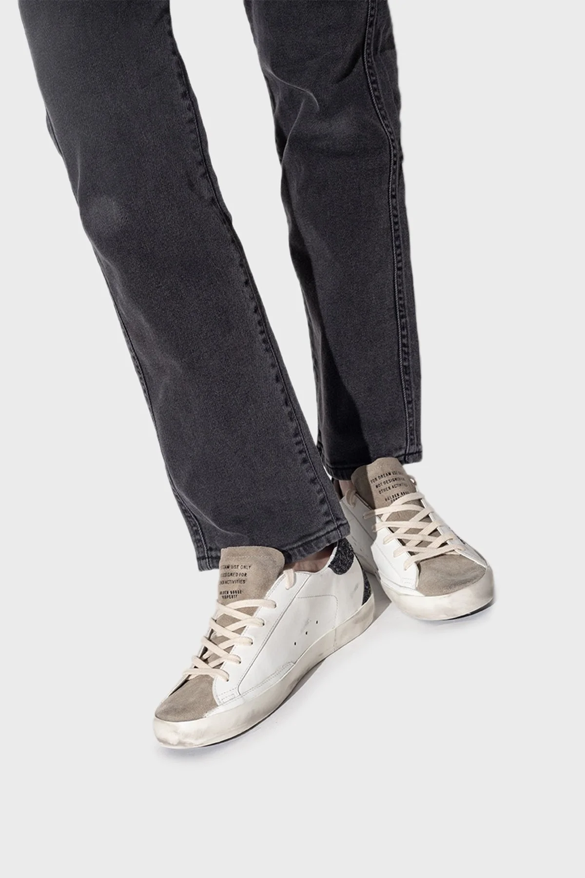 Golden Goose Hakiki Deri Sneaker Bayan Ayakkabı GWF00102.F004107.82158 BEYAZ - 2