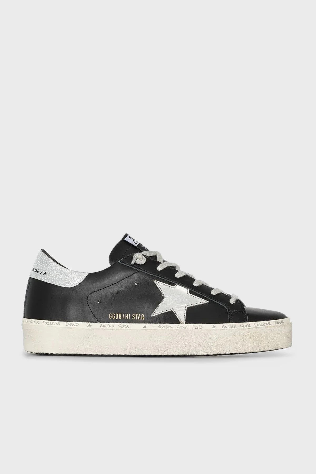 Golden Goose Hakiki Deri Sneaker Kadın Ayakkabı GWF00118.F000328.90179 Siyah - 1