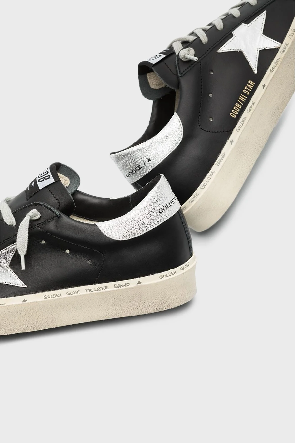 Golden Goose Hakiki Deri Sneaker Kadın Ayakkabı GWF00118.F000328.90179 Siyah - 4