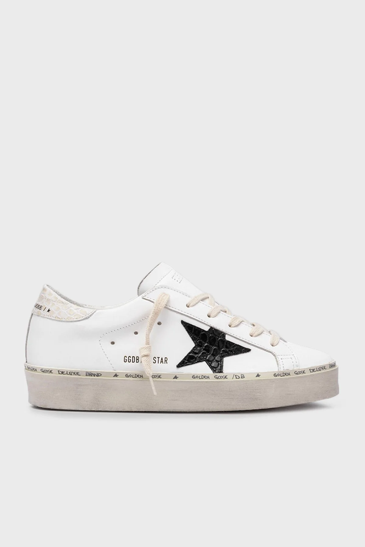 Golden Goose Hakiki Deri Sneaker Bayan Ayakkabı GWF00118.F004130.11386 BEYAZ - 1